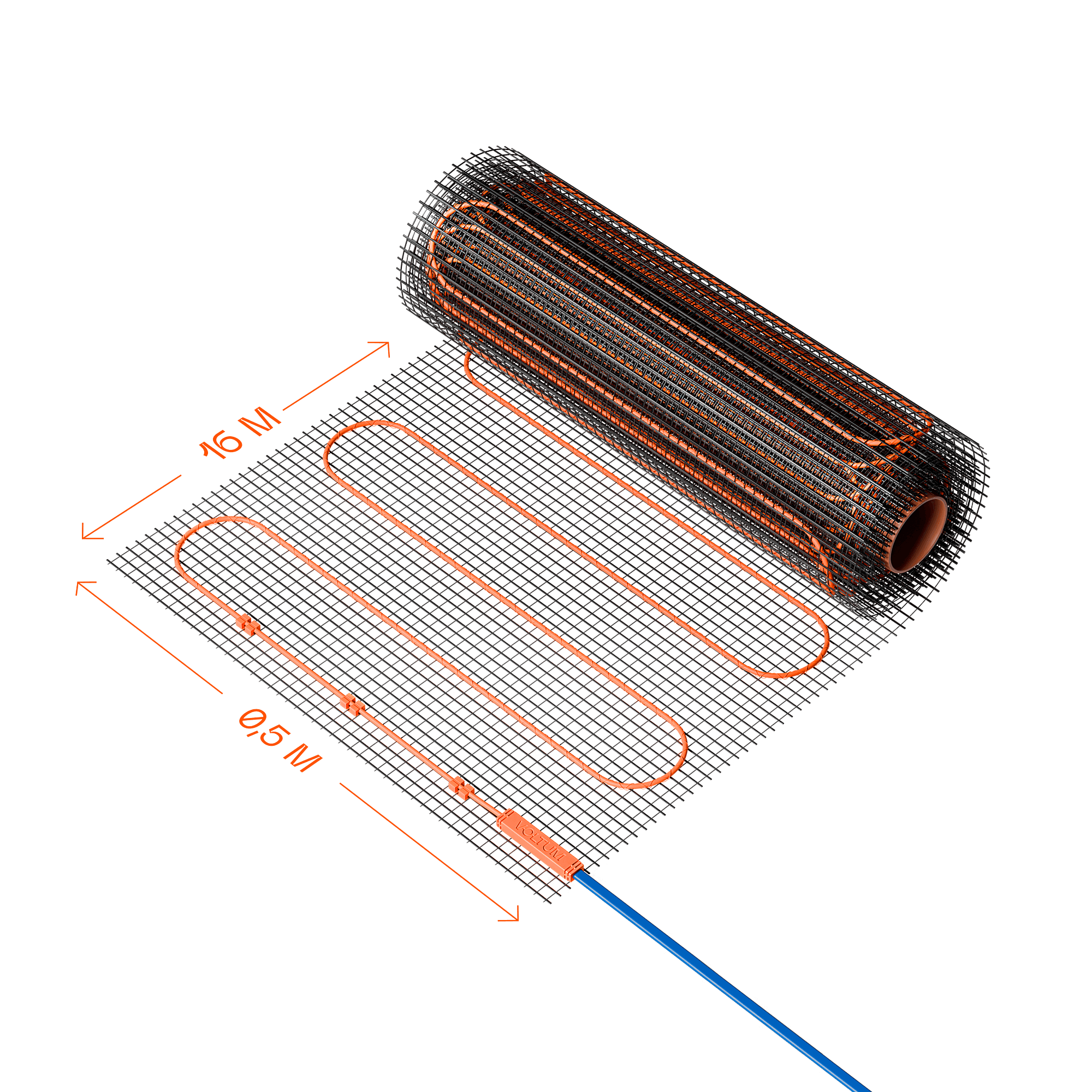 Теплый пол Voltum Т200 VLT01-200-8.0
