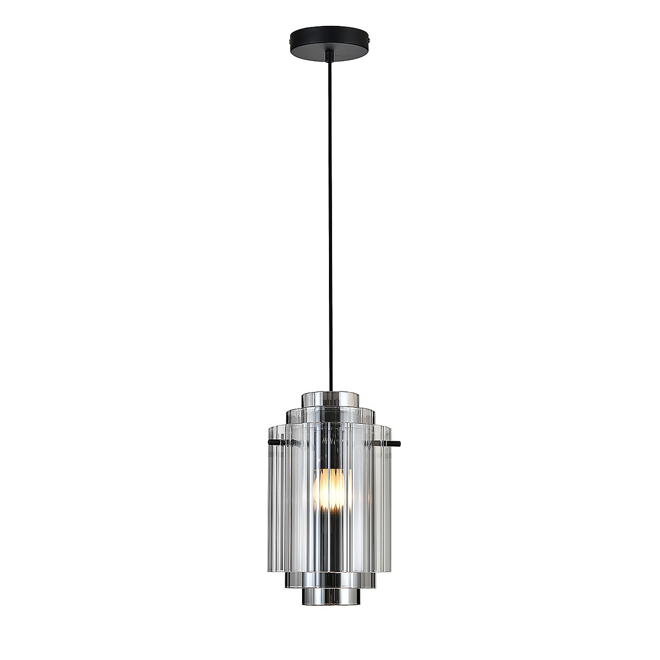 Светильник подвесной Indigo Brandy V000567 11054/1P Smoke