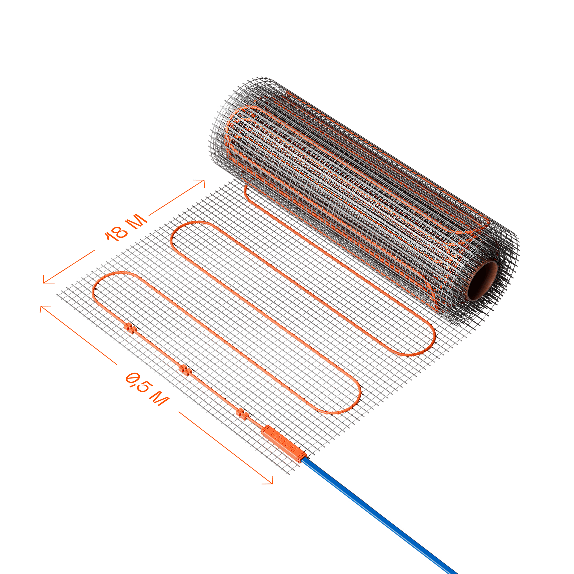 Теплый пол Voltum Т150 VLT01-150-9.0