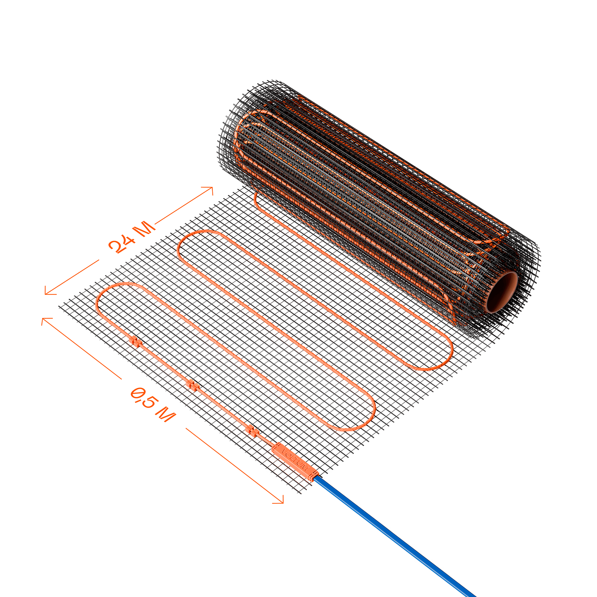 Теплый пол Voltum Т200 VLT01-200-12