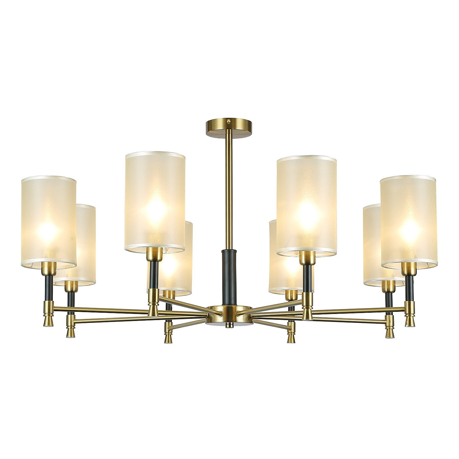 Потолочная люстра Gerhort G11048 G11048/8COP+BK WT