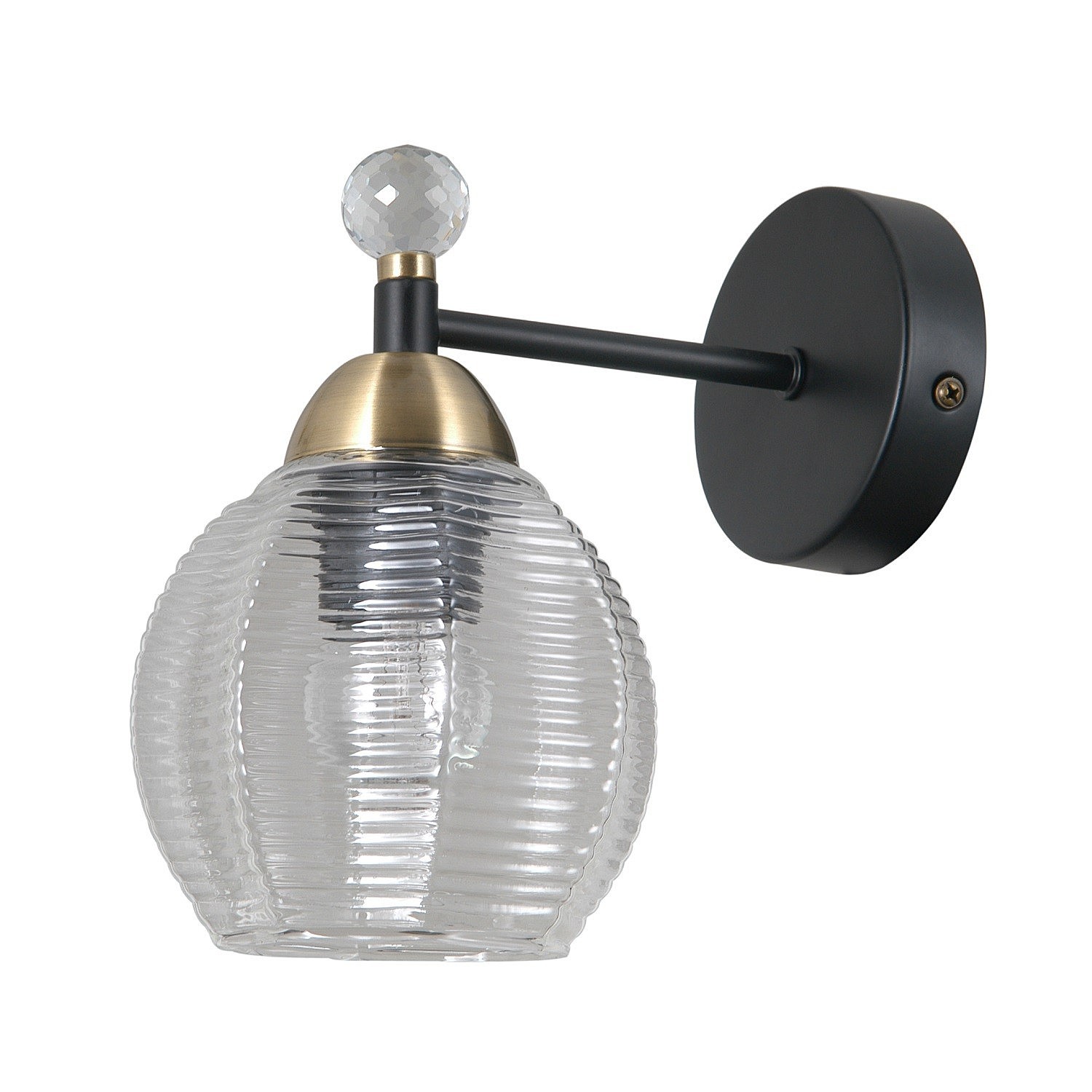 Настенное бра Gerhort G11090 G11090/1wMBK+BRS CL