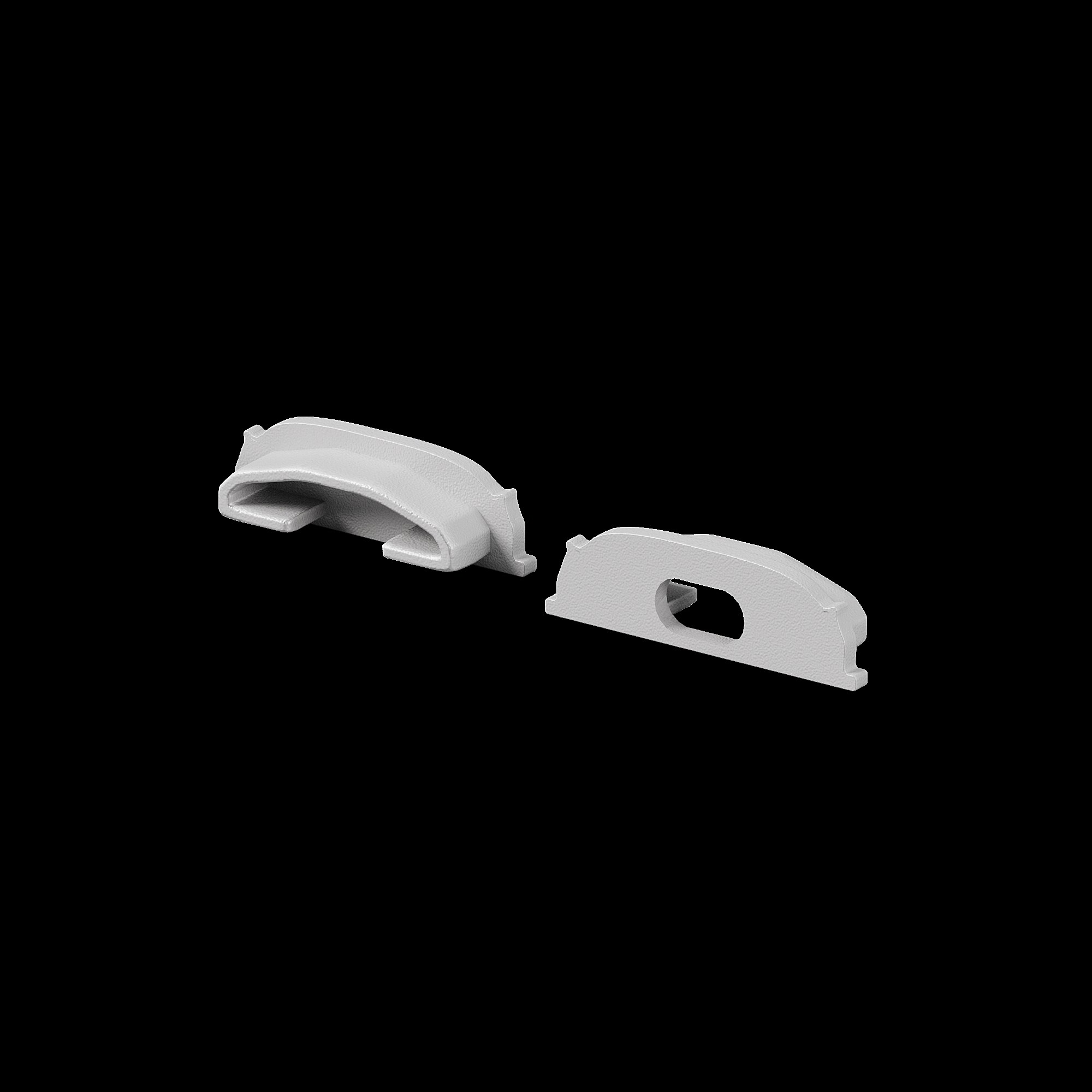 Комплект заглушек (для профиля 18х06) 2 шт., Maytoni Накладной профиль 642075