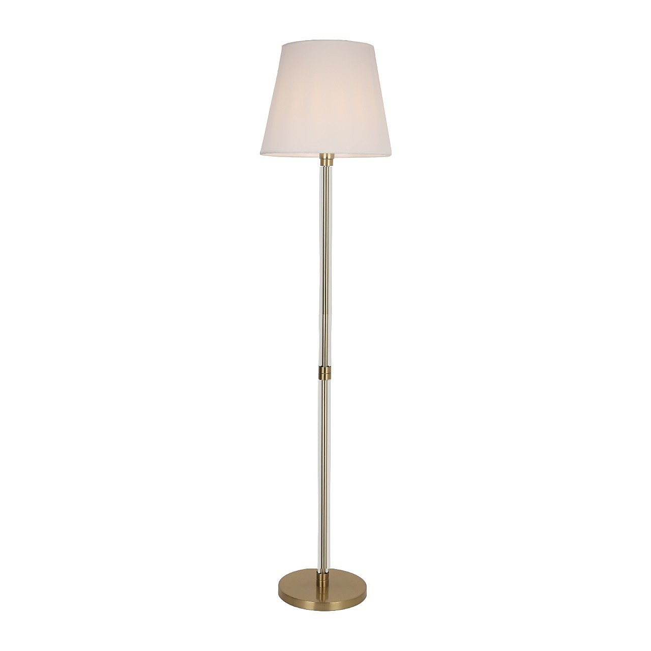 Торшер Gerhort G11112 G11112/1F BRS+CL WT