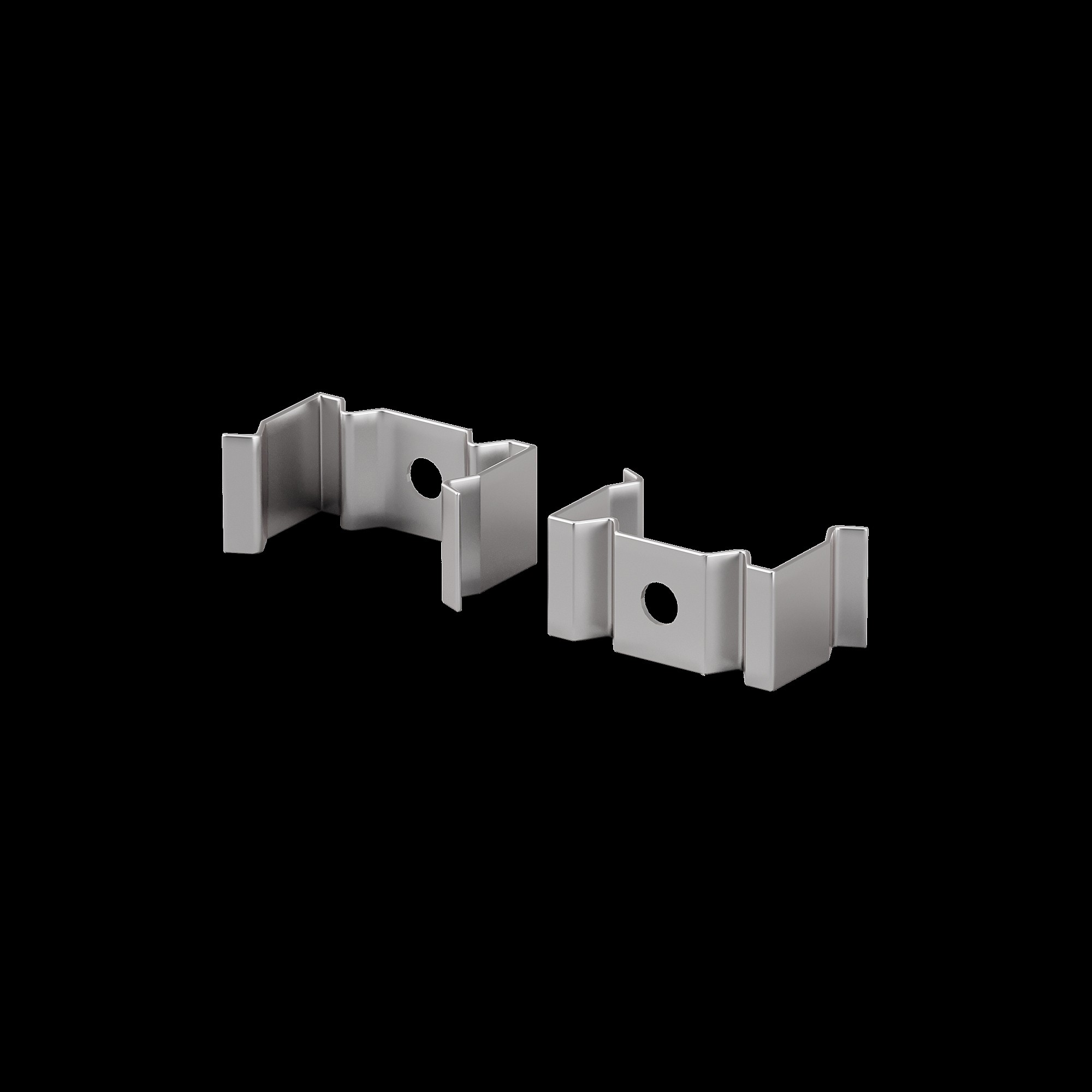 Комплект креплений (для профиля 20×20) 4 шт., Maytoni Накладной профиль 642078