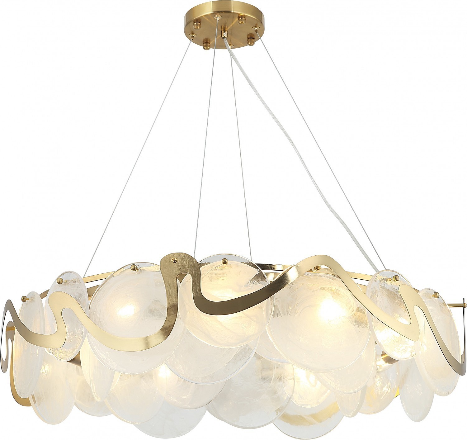 Подвесная люстра Gerhort G21074 G21074/12GD+WT