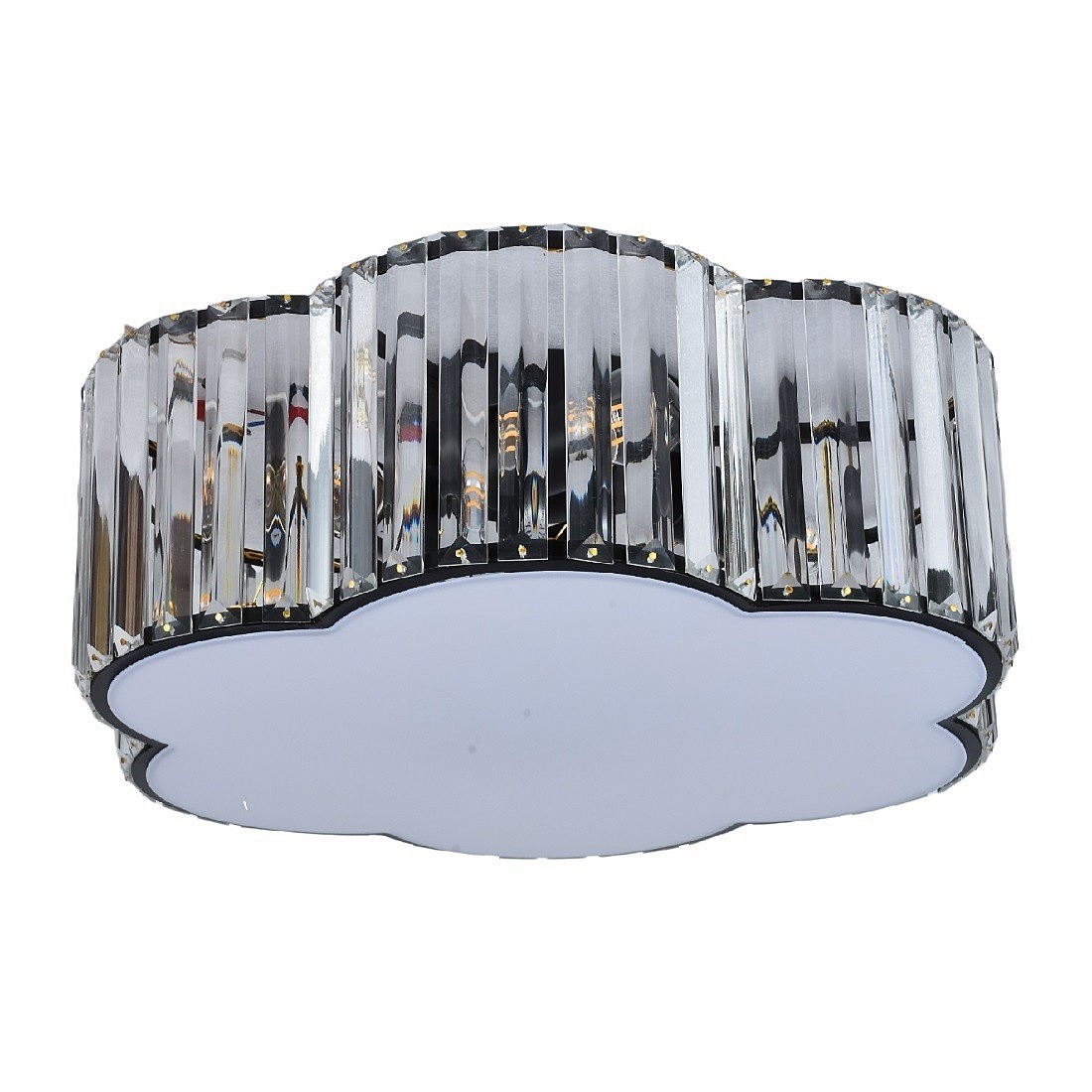 Потолочная люстра Gerhort G21108 G21108/4BK+WT+CL