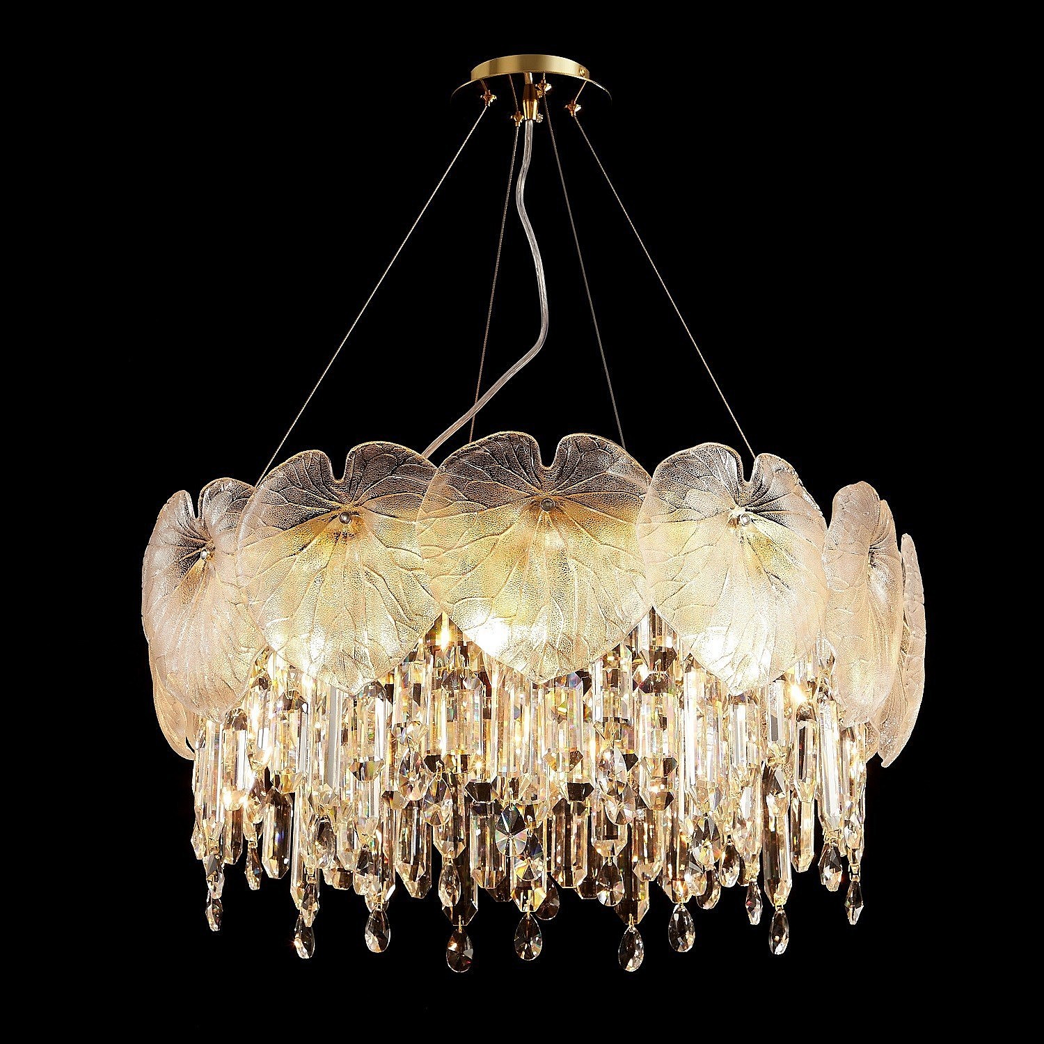 Подвесная люстра Gerhort G22040 G22040/8GD+CL+WCL