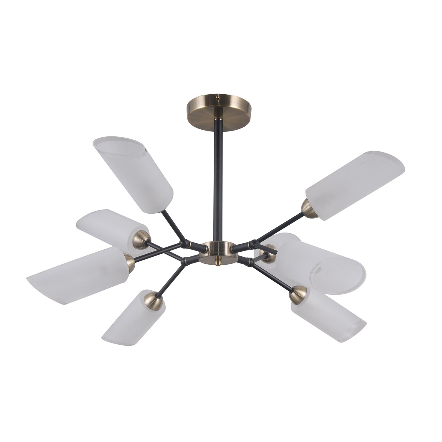 Потолочная люстра Gerhort G31115 G31115/8AB+BK WT