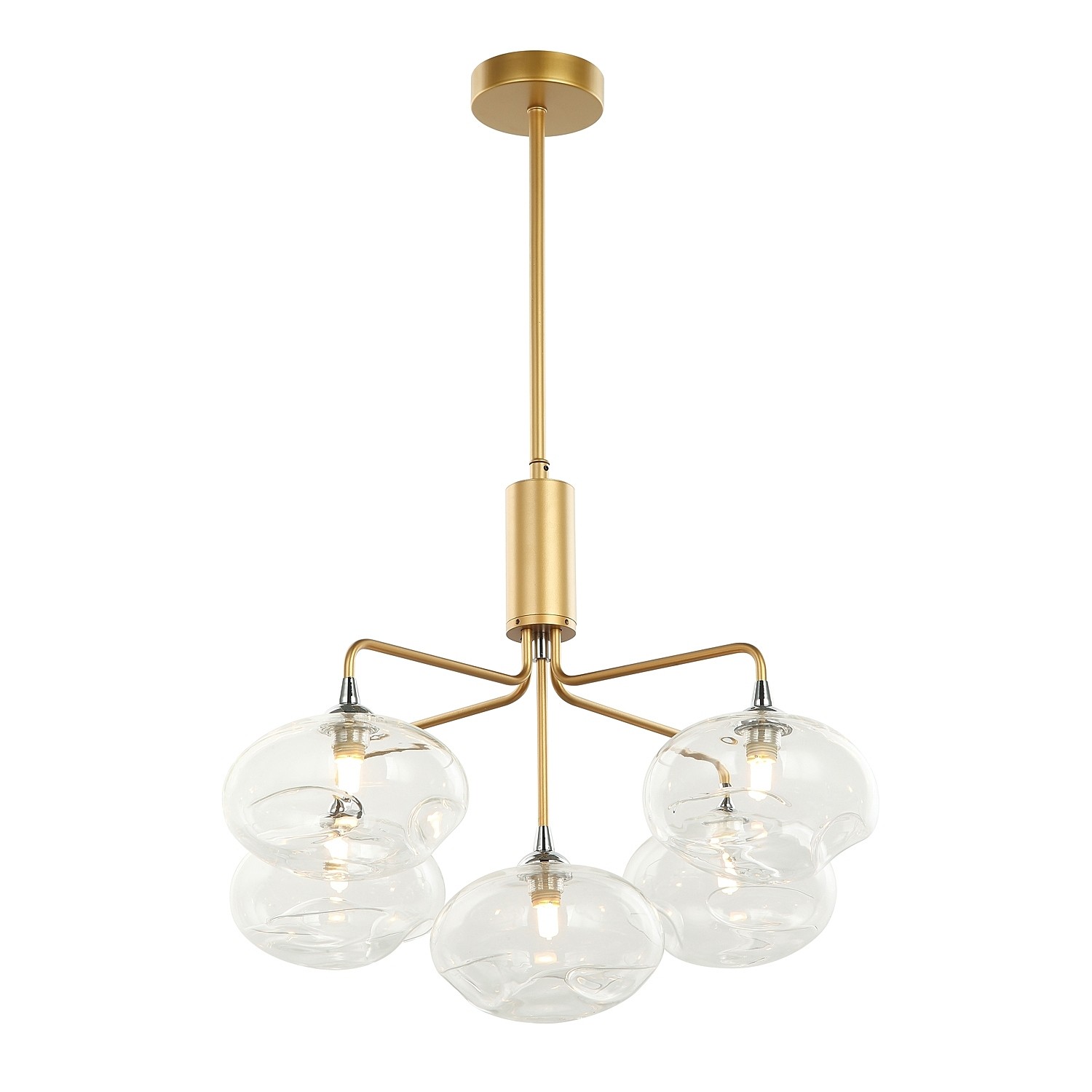 Люстра на штанге Gerhort G31124 G31124/5GD CL