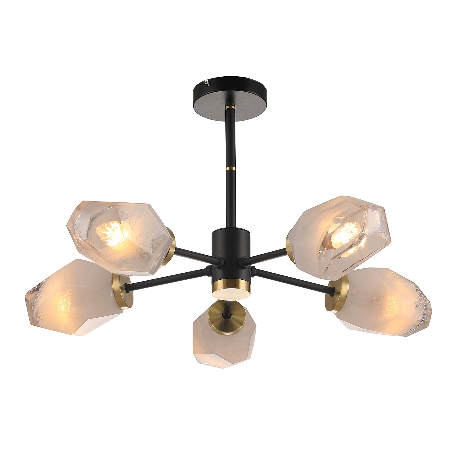 Потолочная люстра Gerhort G31125 G31125/5BK+AB WT