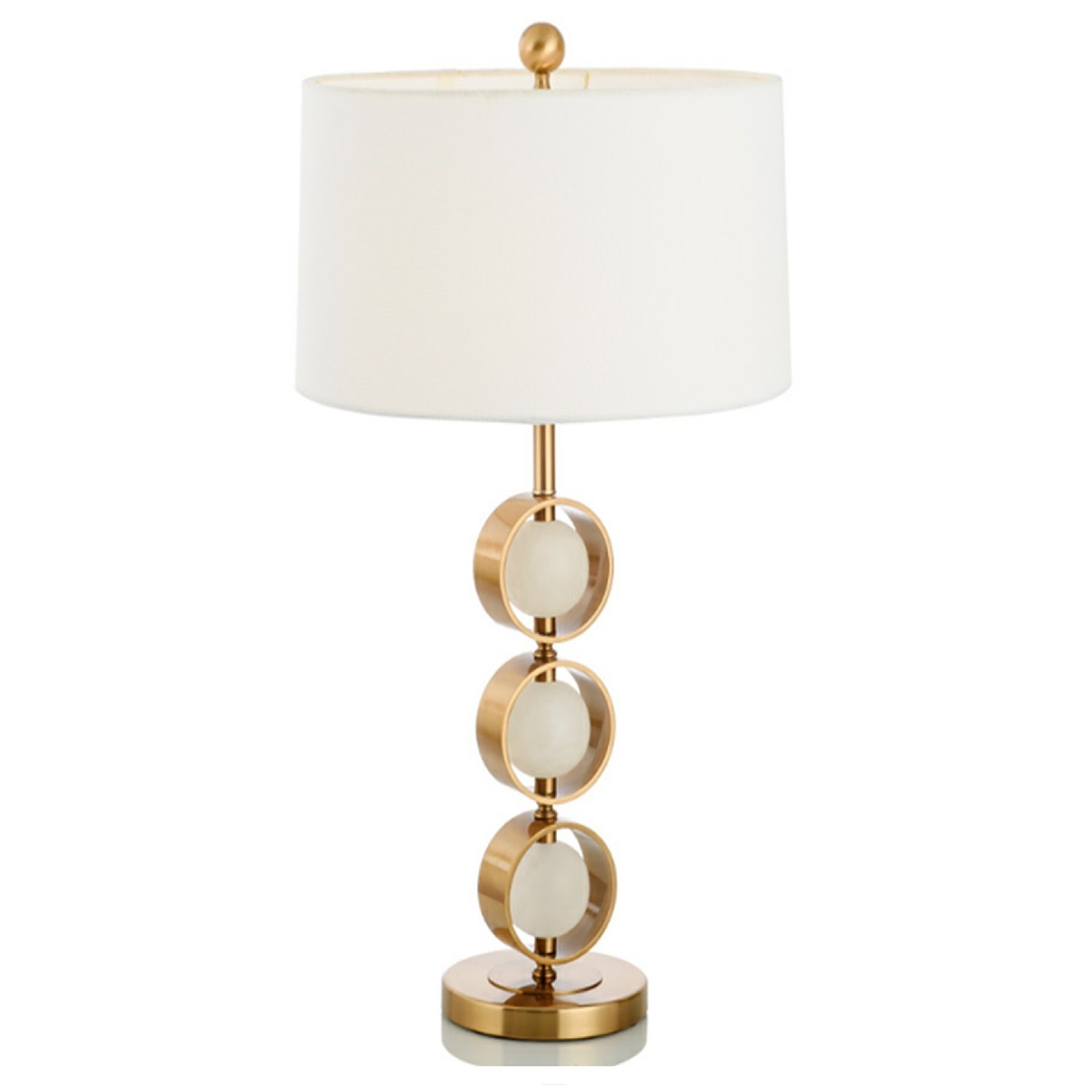 Настольная лампа Gerhort G32143 G32143/1T BRS+WT WT