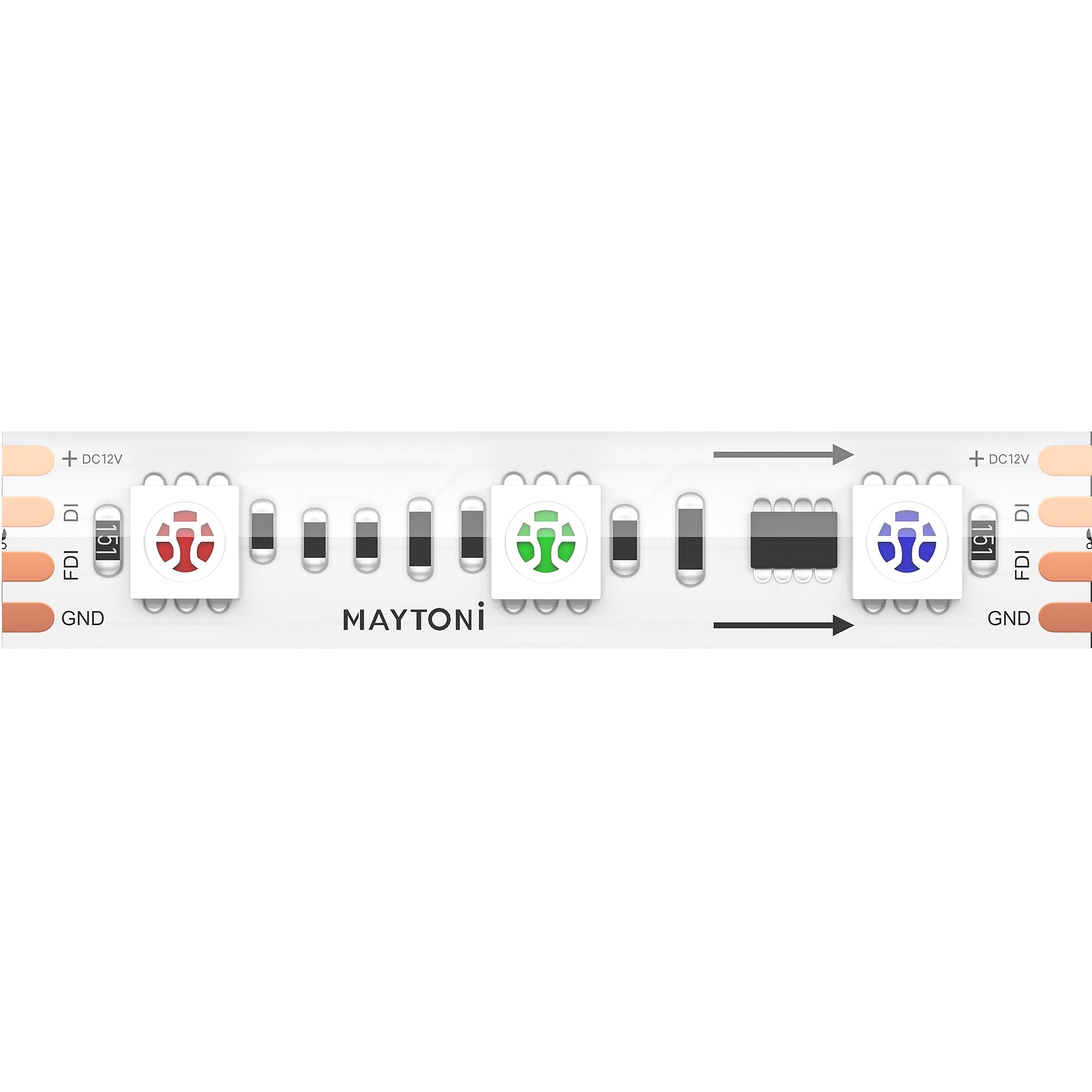 Светодиодная лента Maytoni SPI светодиодная лента 201244