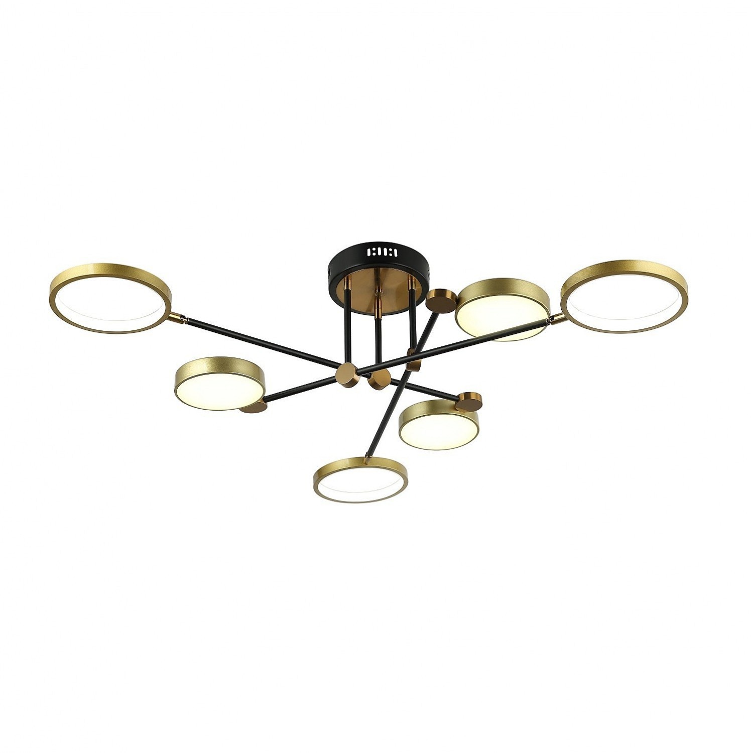 Потолочная люстра Gerhort G51244 G51244/6BK+GD