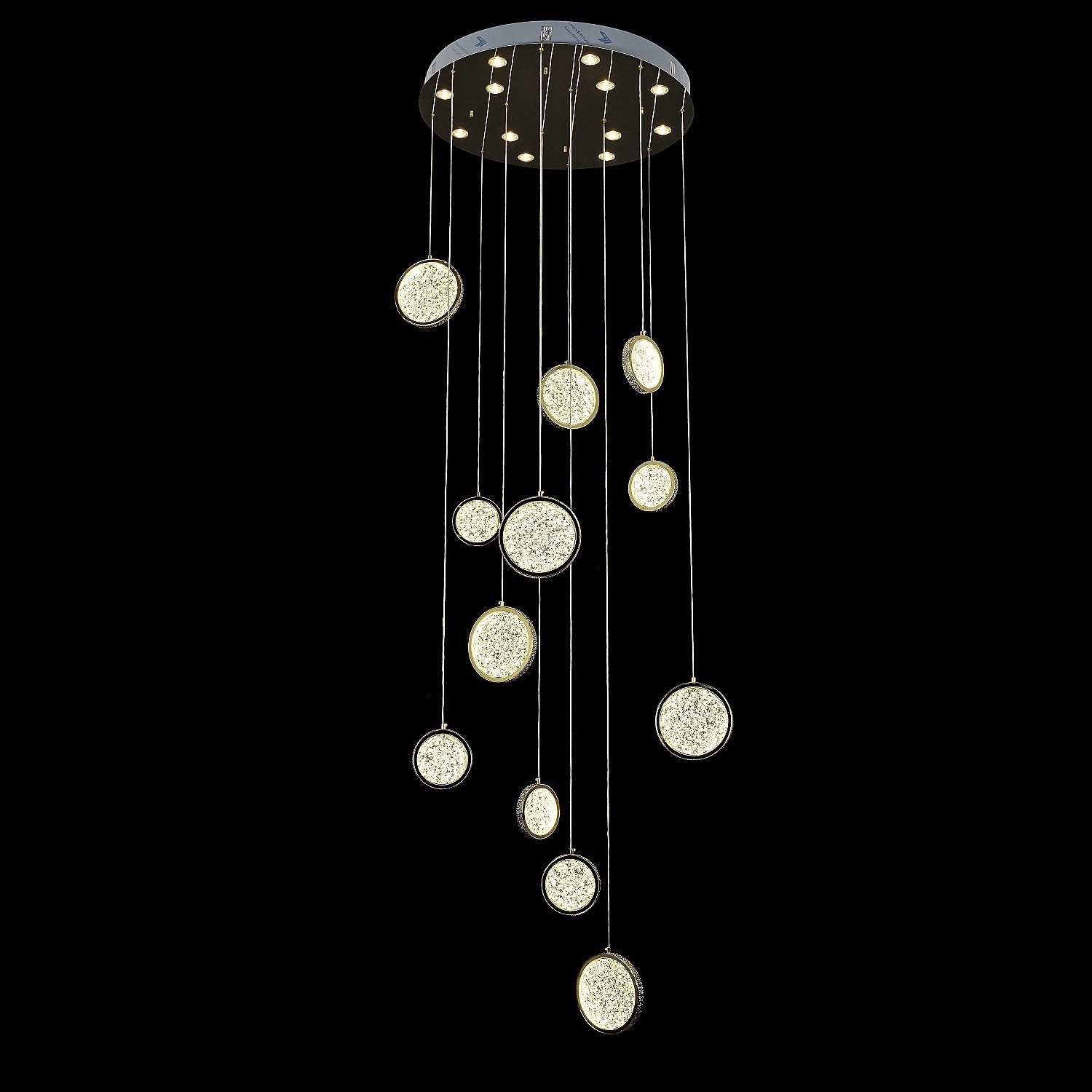 Люстра каскадная Gerhort G52104 G52104/12FGD FGD+CL