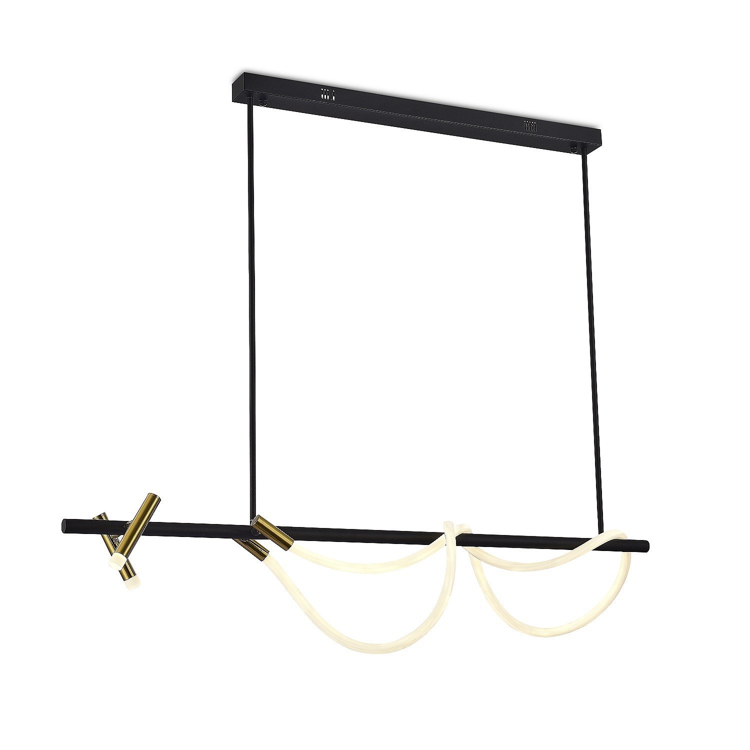 Светильник подвесной Gerhort G52173 G52173/1+2BK BRS WT