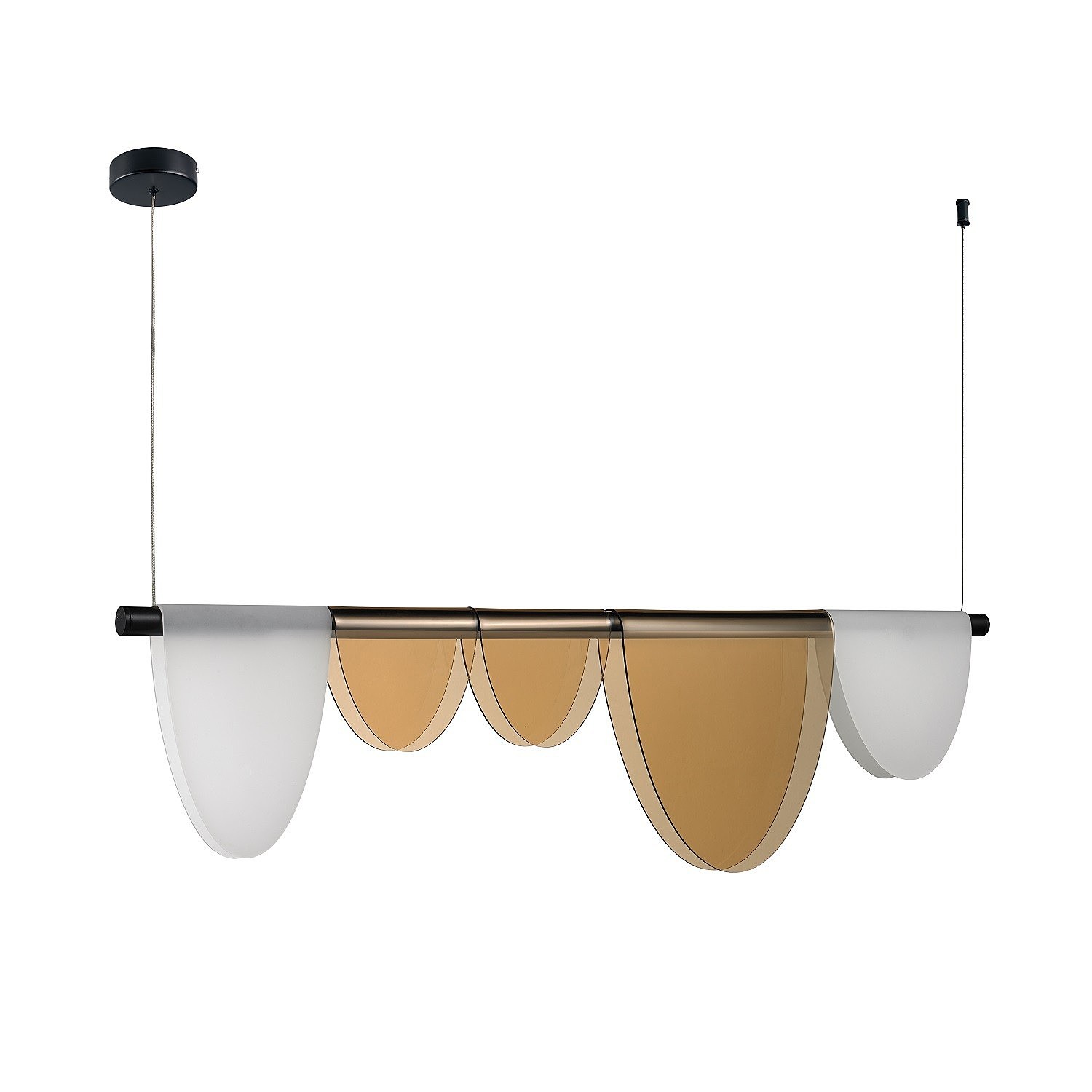 Светильник подвесной Gerhort G52181 G52181/1MBK AMB+WT