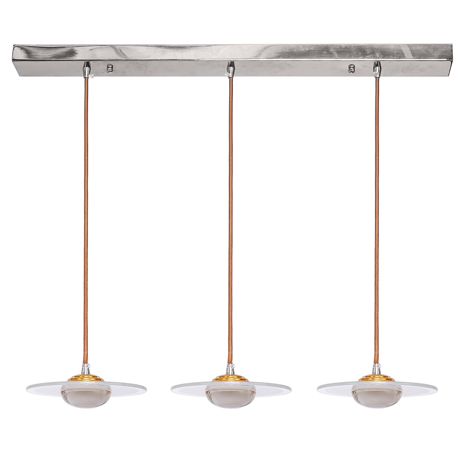 Светильник подвесной Gerhort G61033 G61033/3CR+RD WT