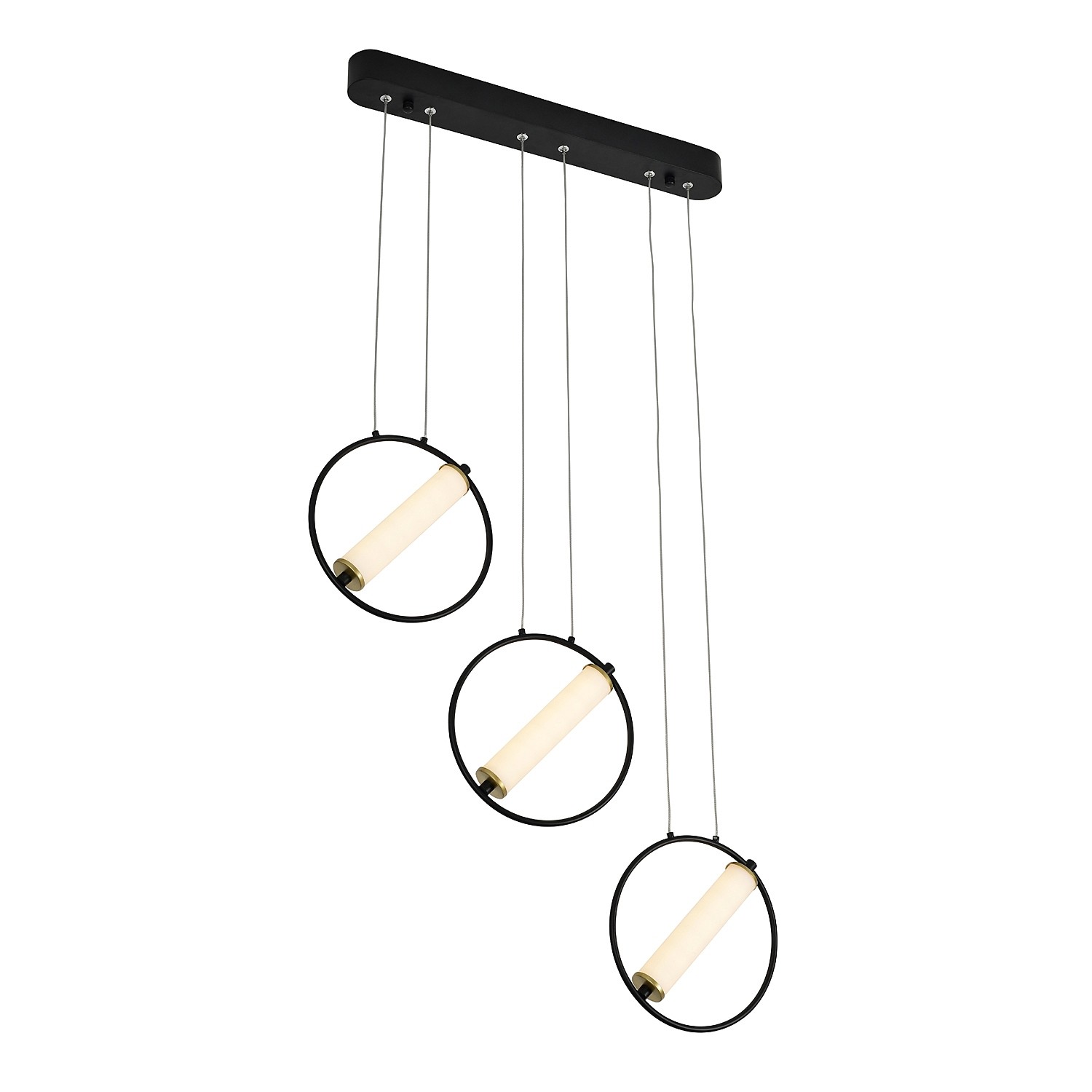 Светильник подвесной Gerhort G61306 G61306/3BK+GD