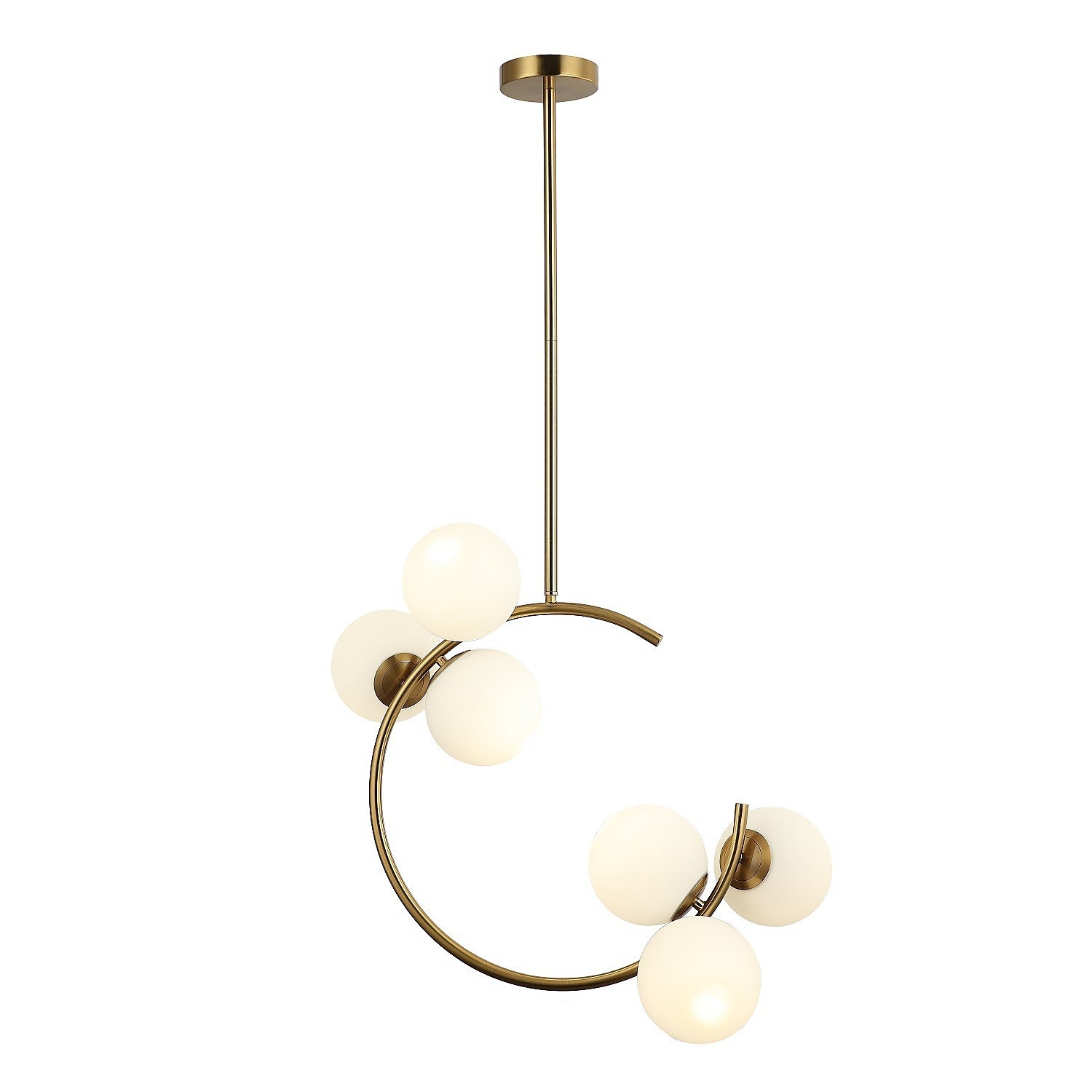 Люстра на штанге Gerhort G61373 G61373/6AB WT