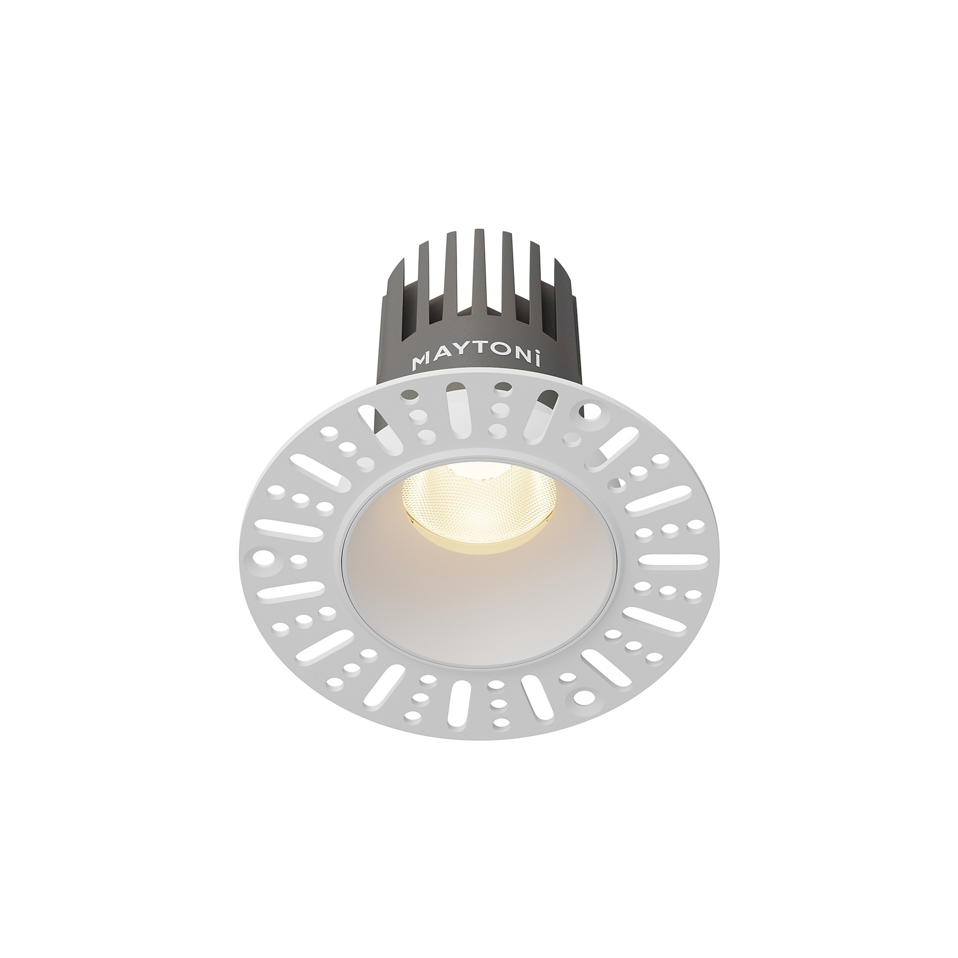 Встраиваемый светильник Maytoni Dip DL119-10W-3K-TRS-W