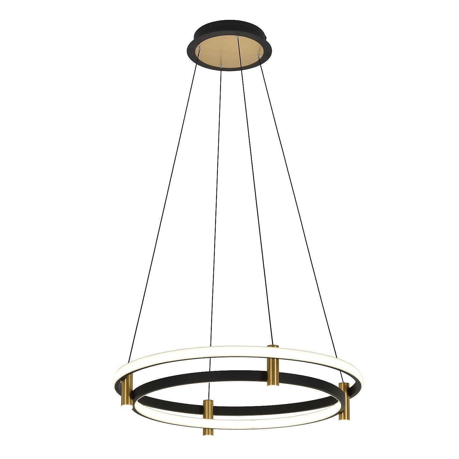 Подвесная люстра Gerhort G91053 G91053/2+4BK+GD