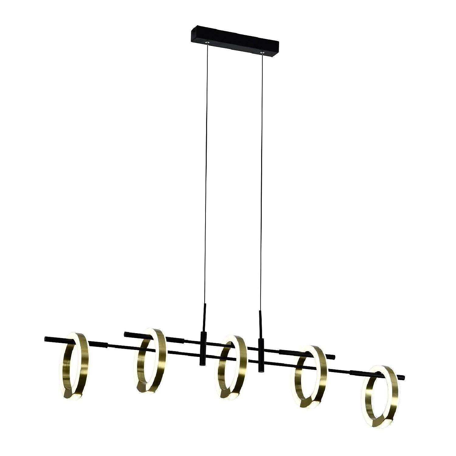 Светильник подвесной Gerhort G91061 G91061/4BK+GD