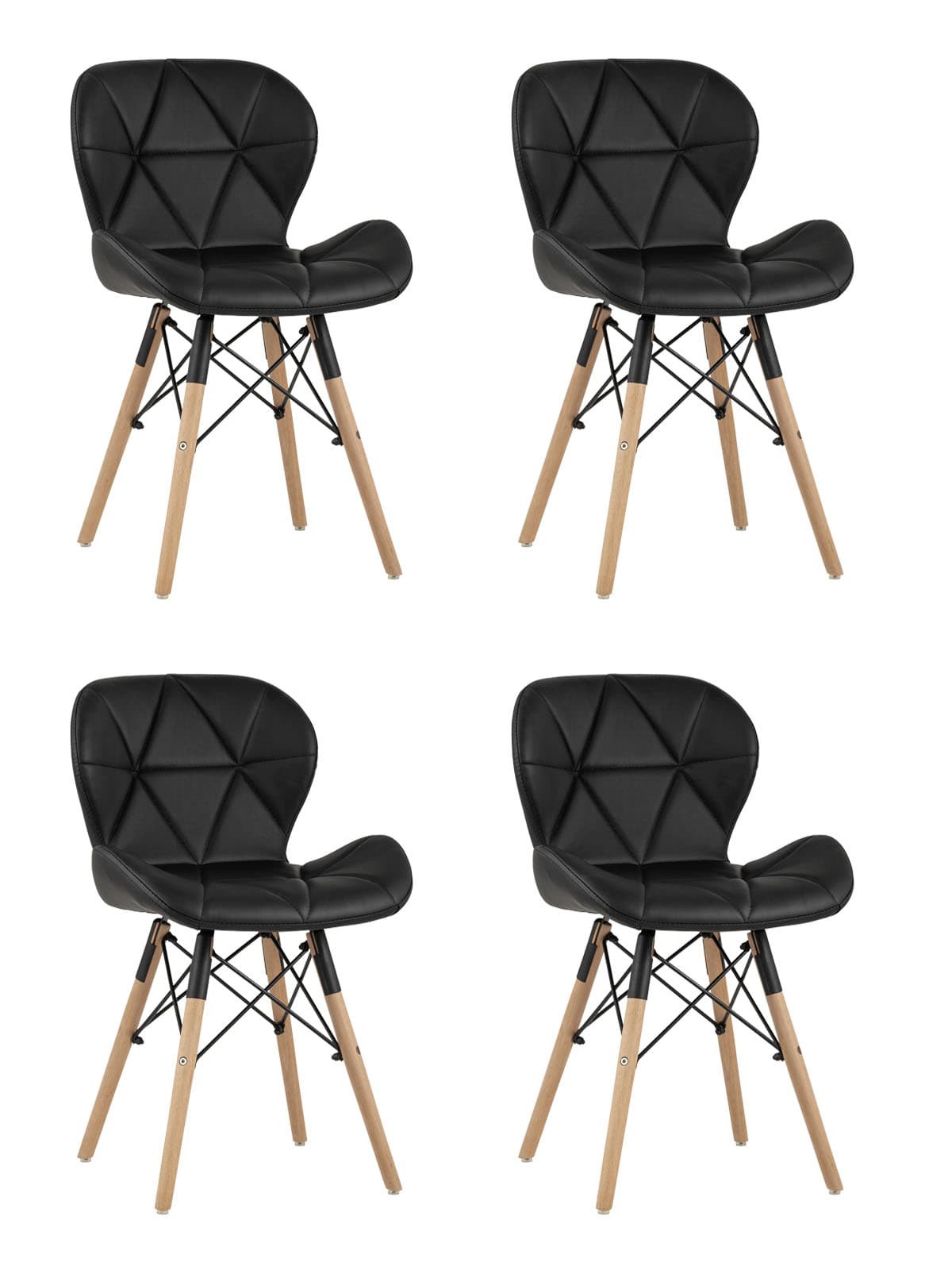 Комплект стульев Stool Group Бон DC-19122601 black X4