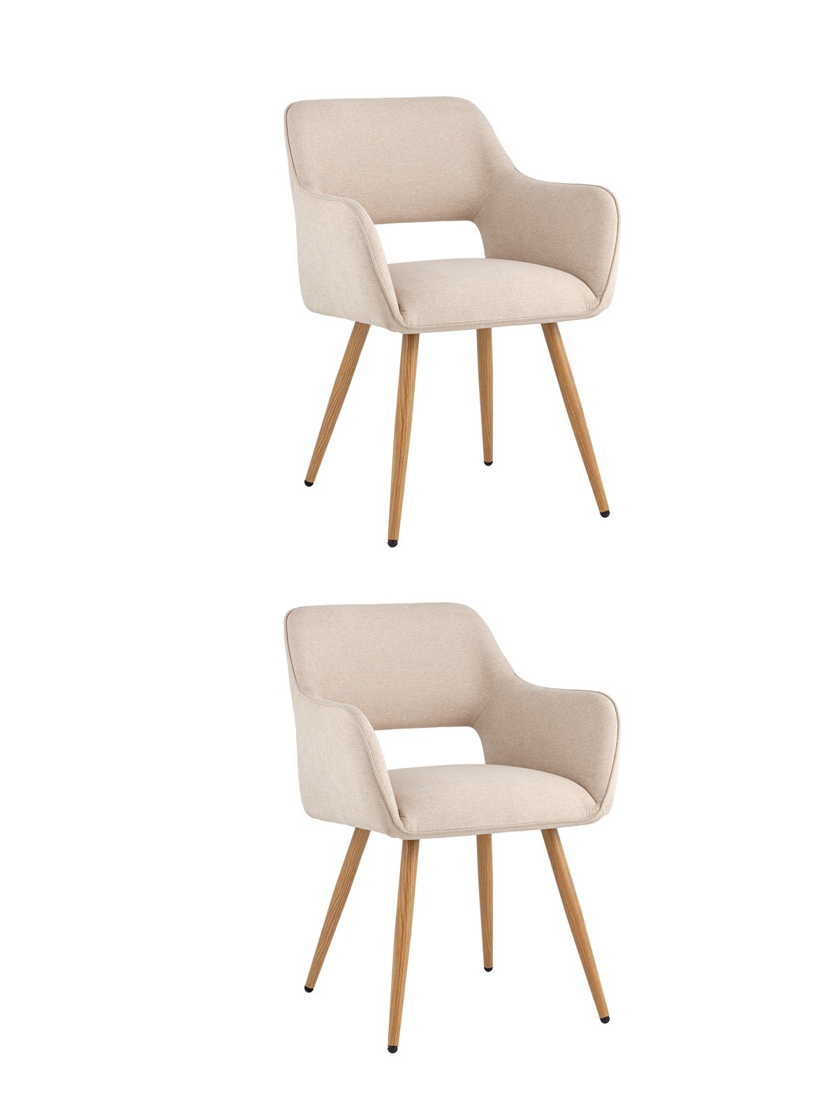 Комплект стульев Stool Group Кромвель CROMWELL II BEIGE X2