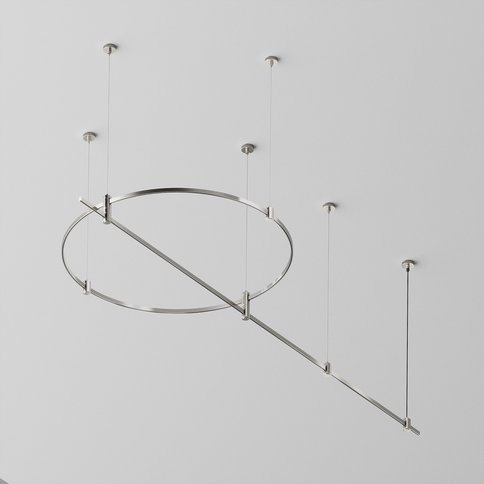 Трековая система Maytoni Готовые конструкции TFC-Flar-H05-PT