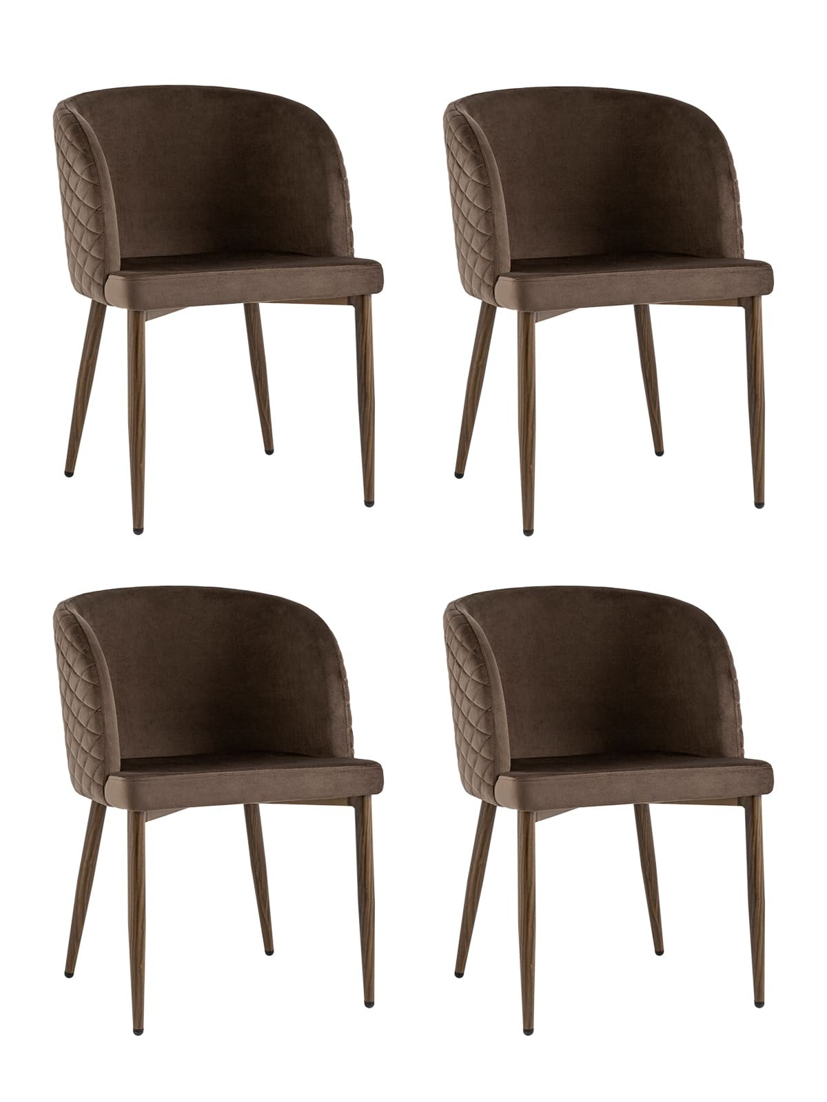 Комплект стульев Stool Group Оскар MC11 KD HLR-49 X4