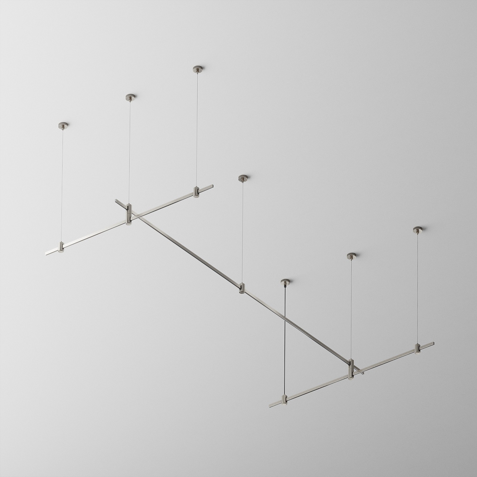 Трековая система Maytoni Готовые конструкции TFC-Flar-H07-PT