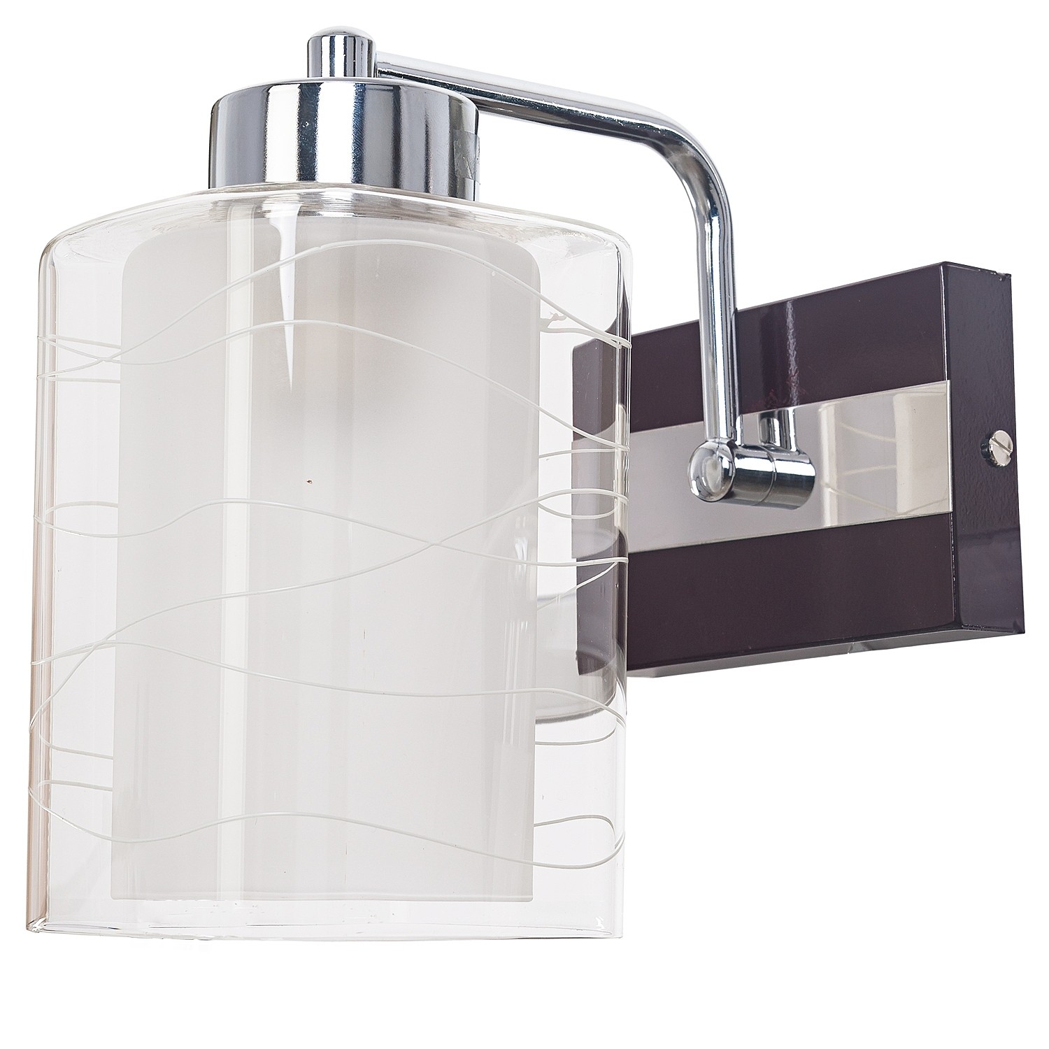 Настенное бра ЭкономСвет 050J 050J/1wCR+BR WT