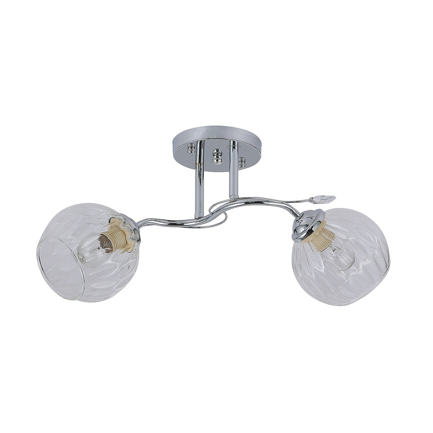 Потолочная люстра ЭкономСвет 10053 10053/2CR CL