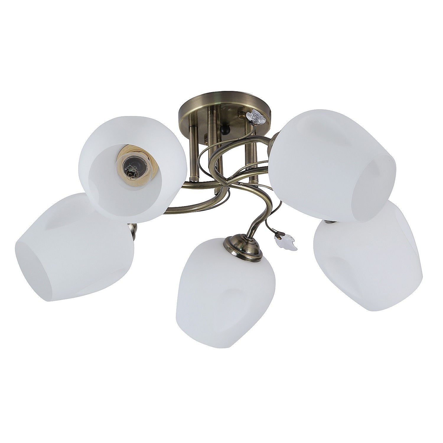 Потолочная люстра ЭкономСвет 10056 10056/5AB WT