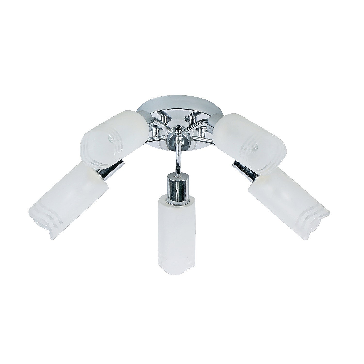 Потолочная люстра ЭкономСвет 10059 10059/5CR WT