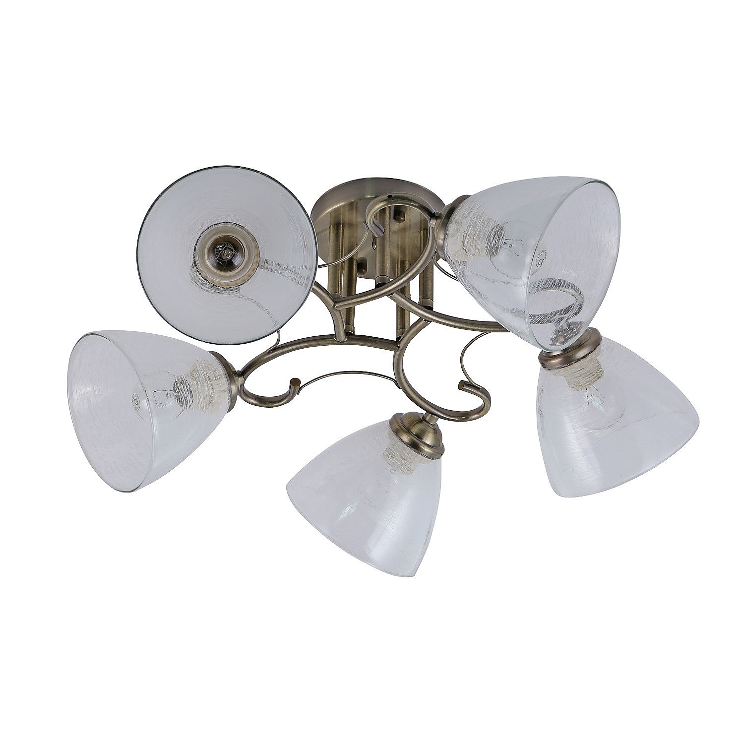 Потолочная люстра ЭкономСвет 10063 10063/5AB WT