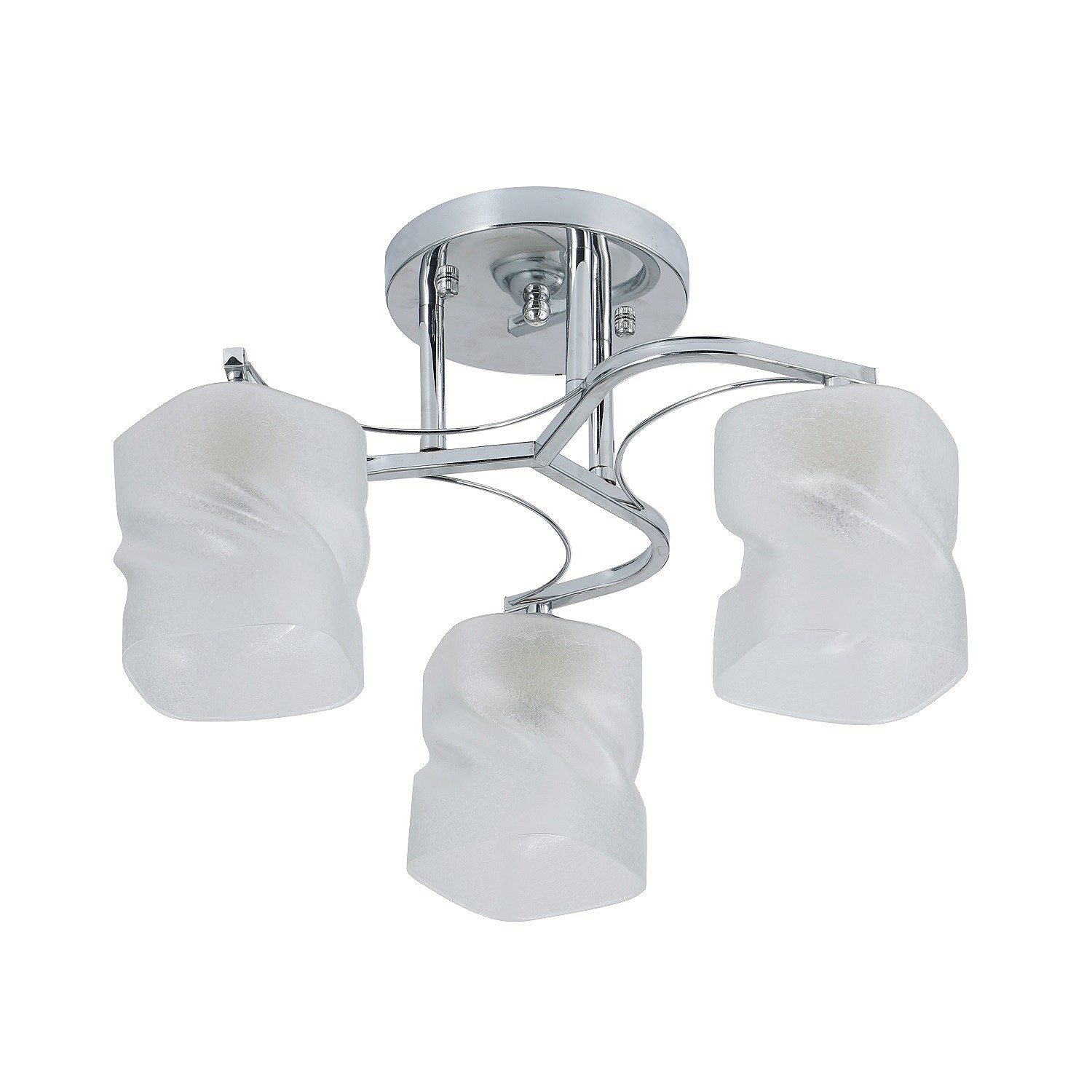 Потолочная люстра ЭкономСвет 10073 10073/3CR WT