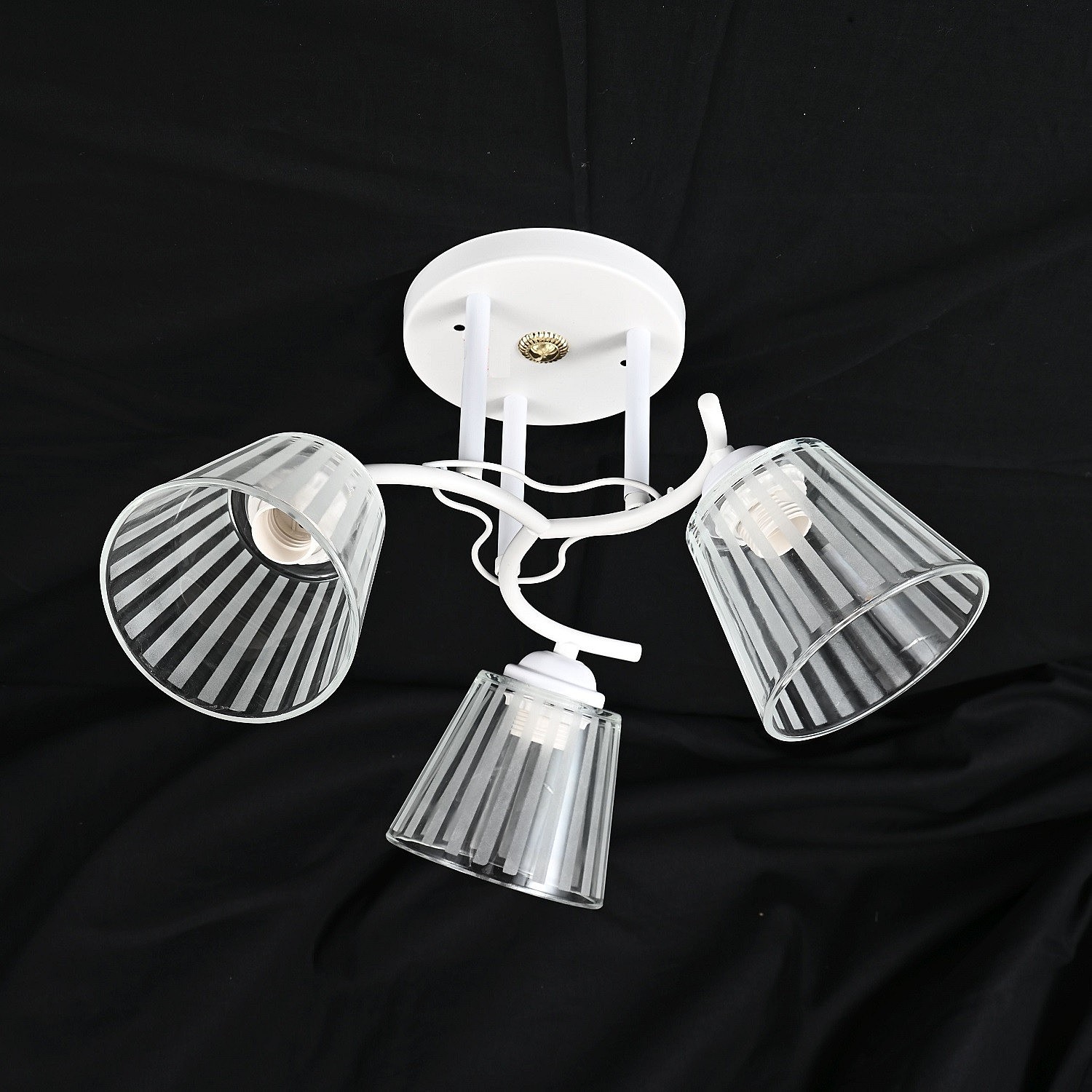 Потолочная люстра ЭкономСвет 10084 10084/3WT+CR WCL