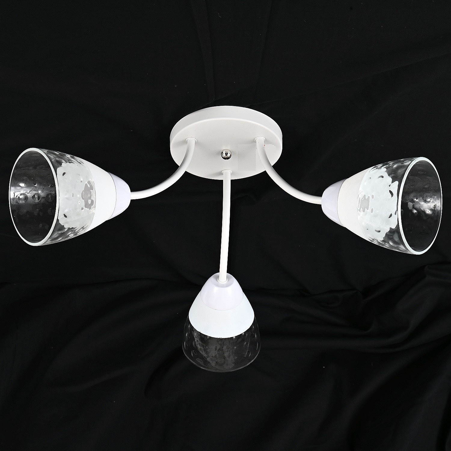 Потолочная люстра ЭкономСвет 10088 10088/3WT WT+CL