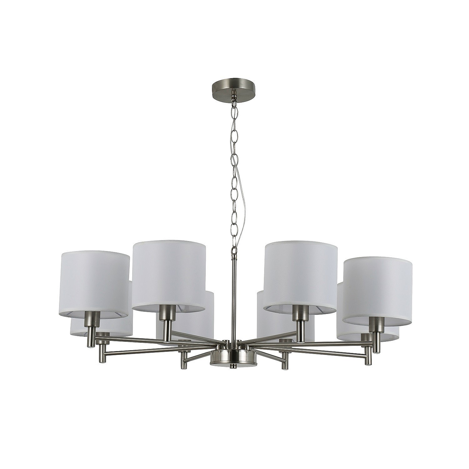 Подвесная люстра ЭкономСвет 10114 10114/8SN WT