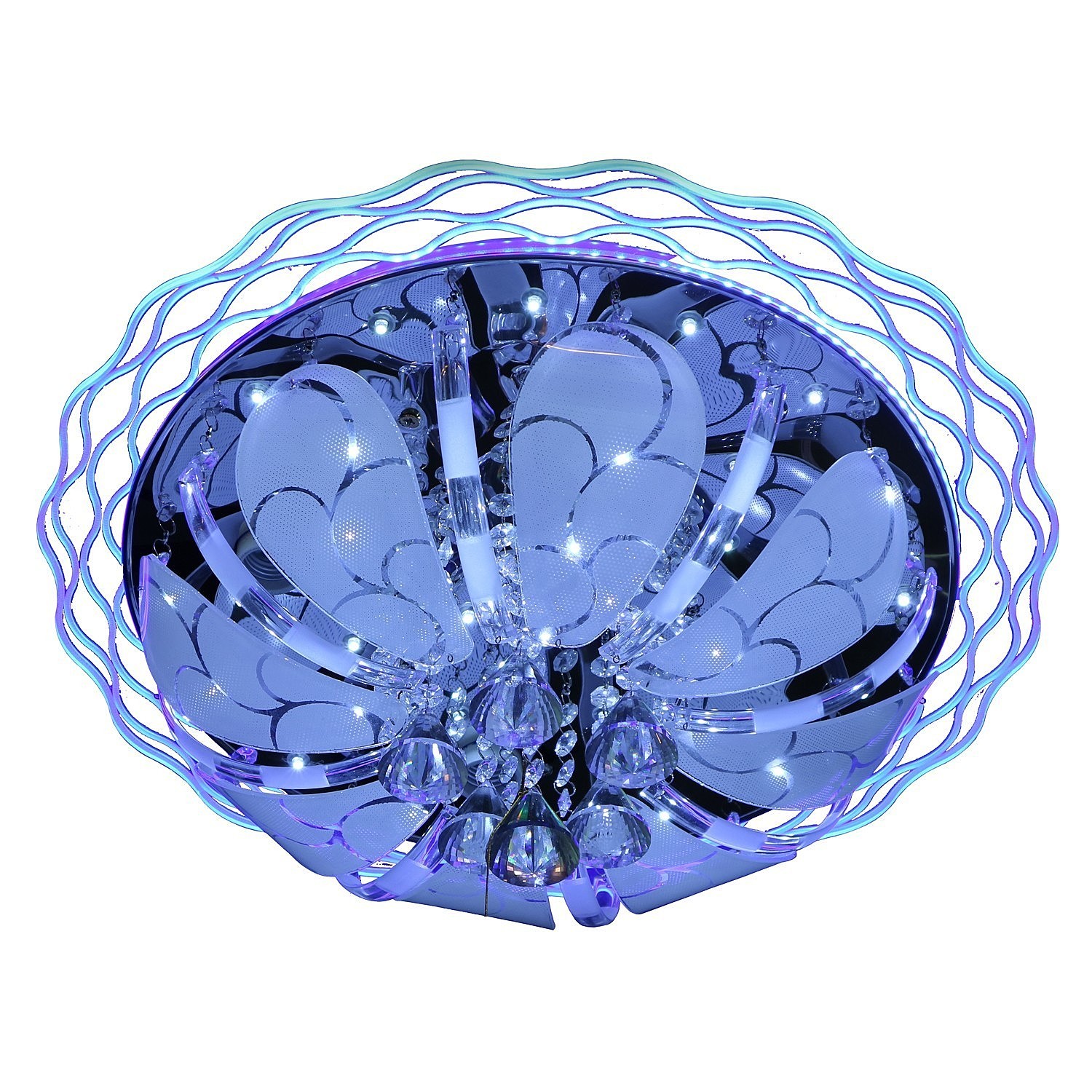 Потолочная люстра ЭкономСвет 10131 10131/4CR RC WTBLLED