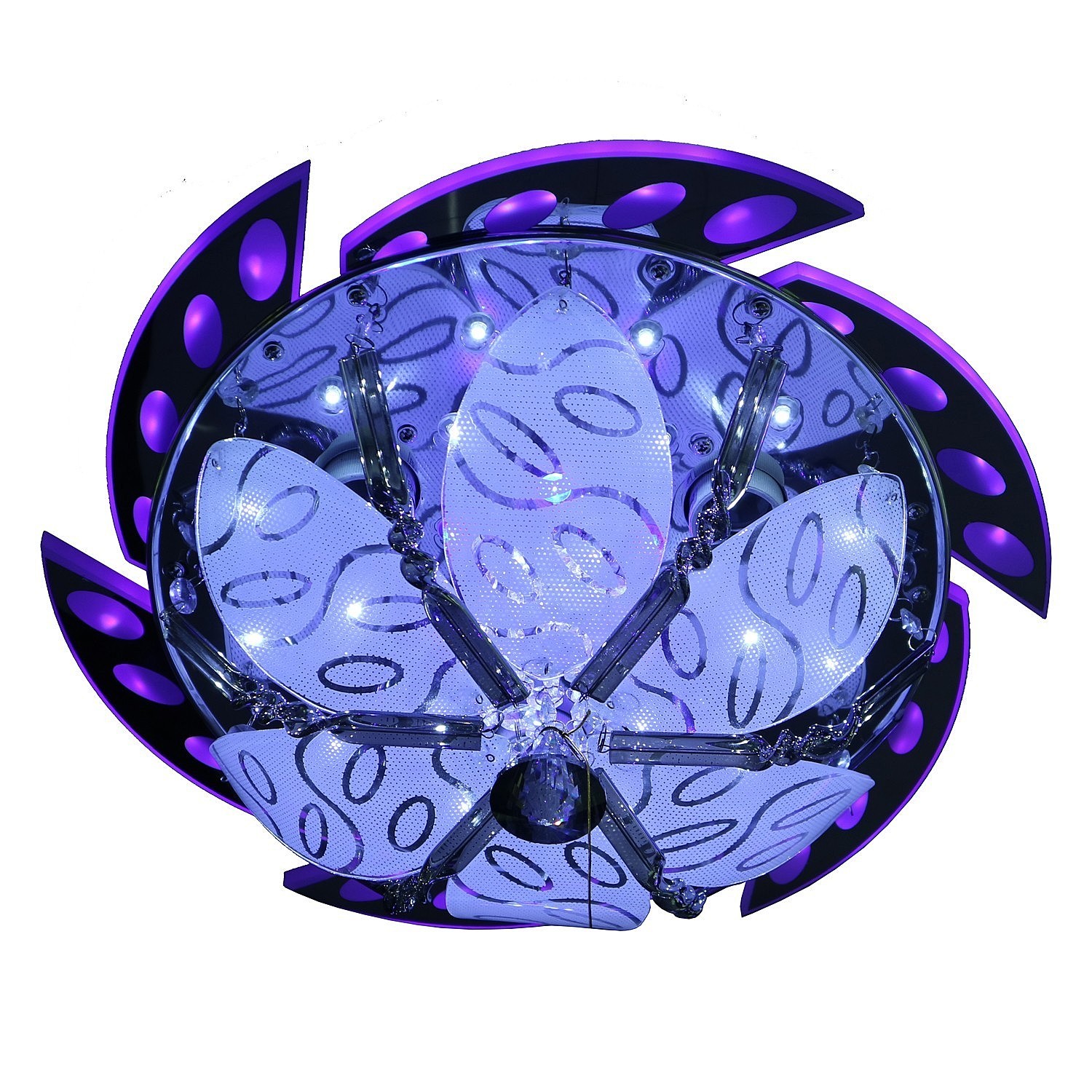 Потолочная люстра ЭкономСвет 10132 10132/3CR RC RBPLED