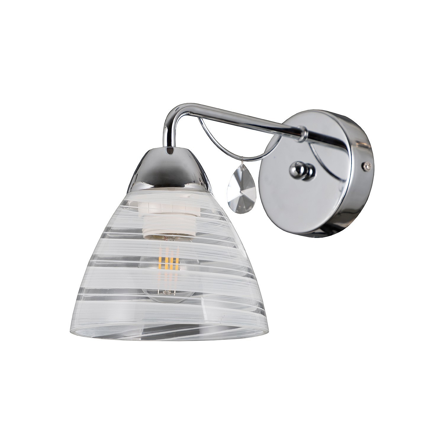 Настенное бра ЭкономСвет 10149 10149/1wCR WT+CL