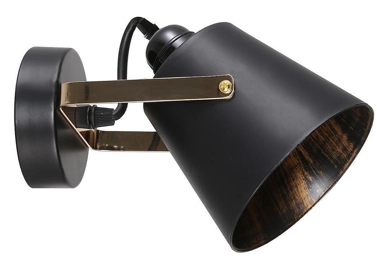 Светильник спот ЭкономСвет 10223 10223/1BK+FG BK