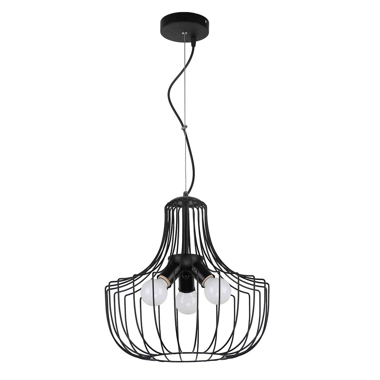 Подвесная люстра ЭкономСвет 10287 10287/3BK BK