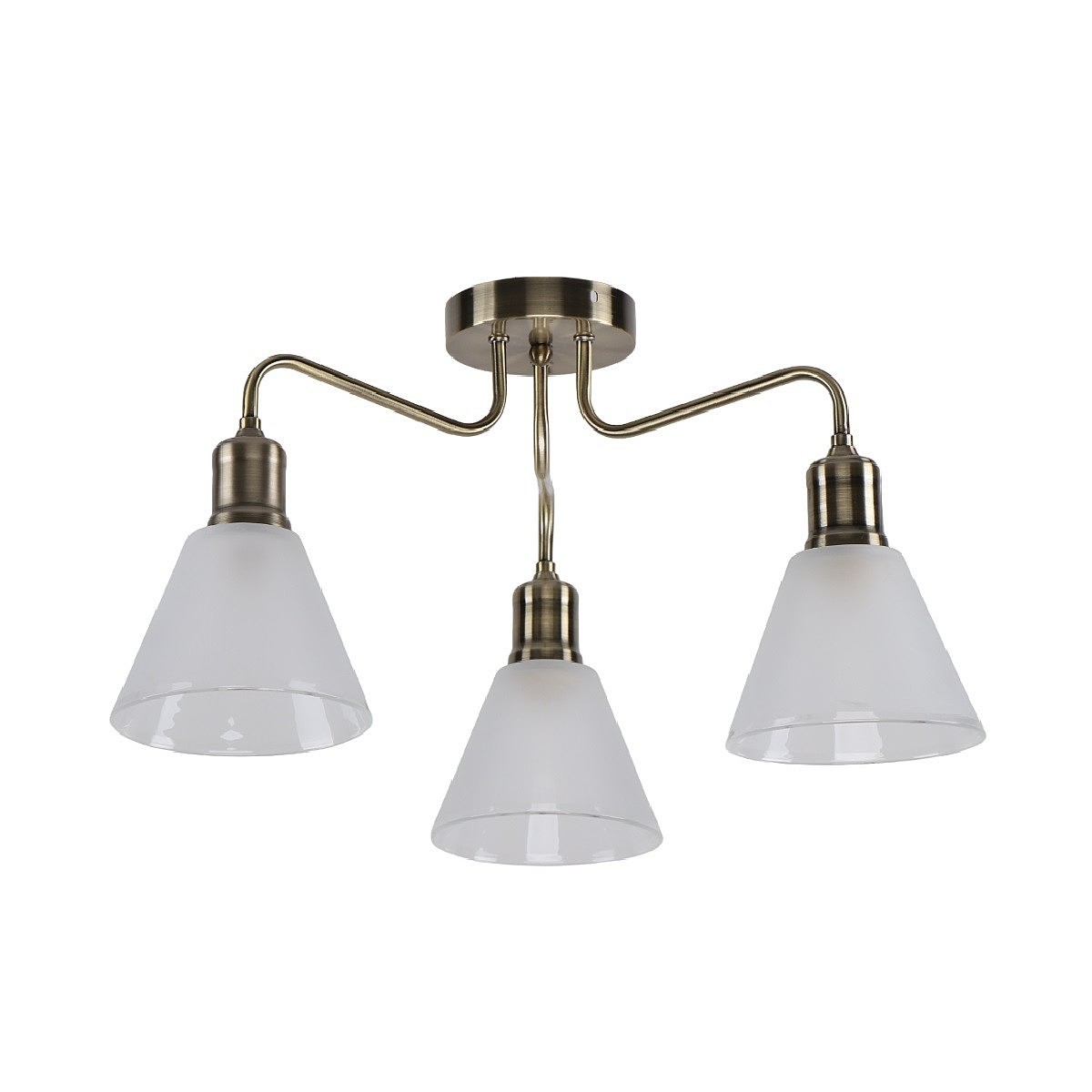 Потолочная люстра ЭкономСвет 11034 11034/3AB WT