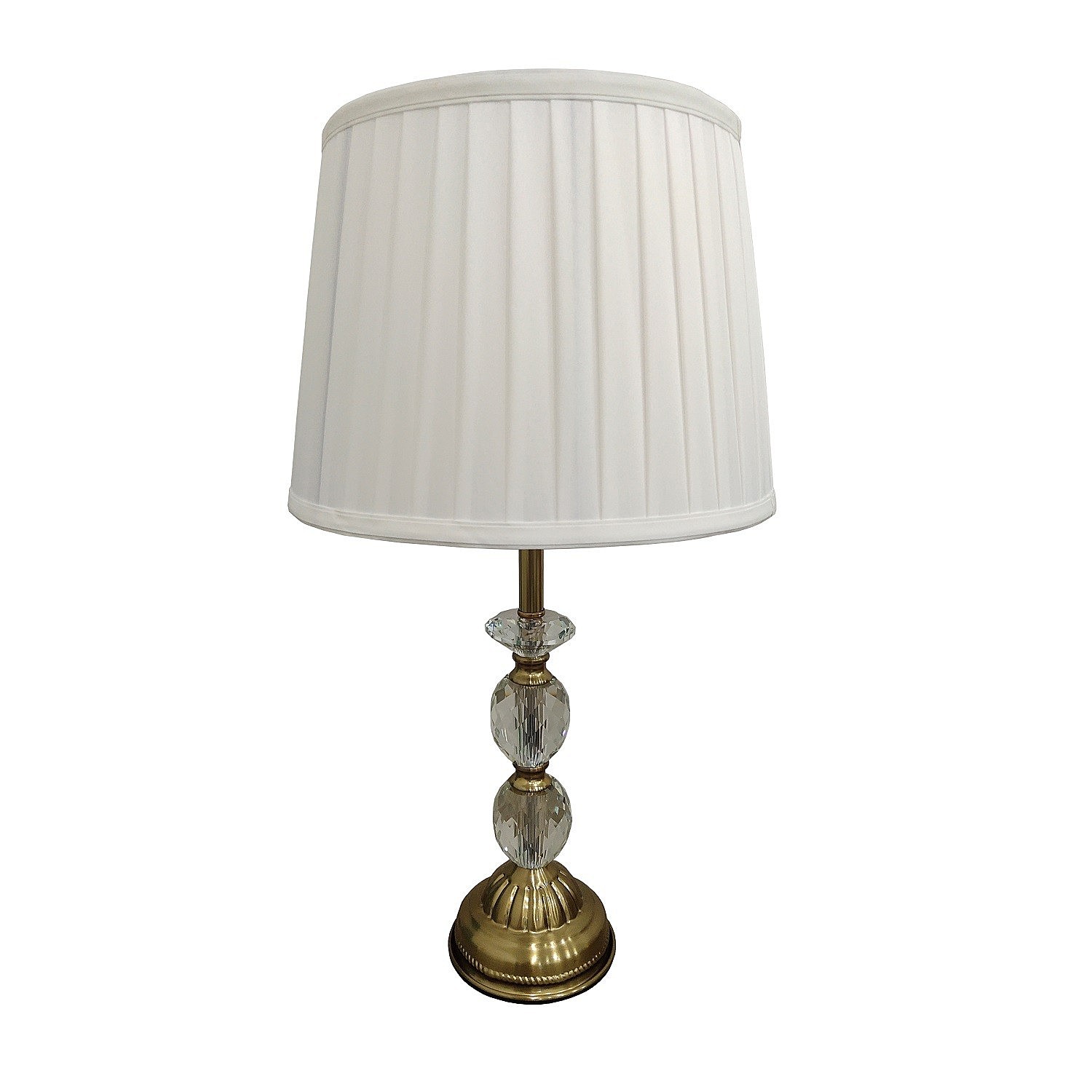 Настольная лампа ЭкономСвет 11162 11162/1T COP+CL WT