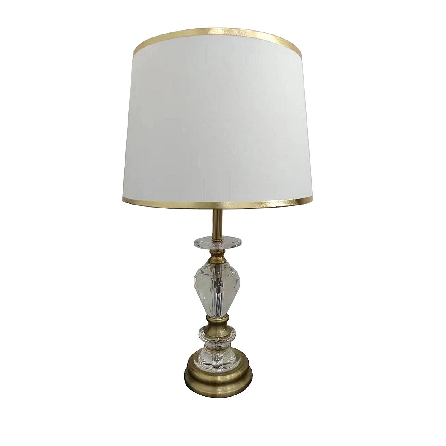 Настольная лампа ЭкономСвет 11167 11167/1T COP+CL WT+GD