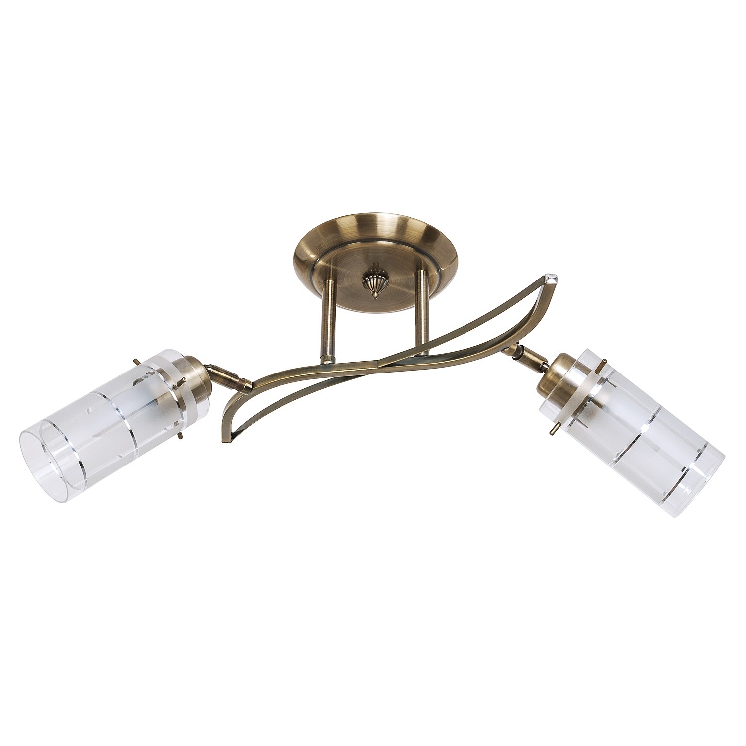 Потолочная люстра ЭкономСвет 11187 11187/2AB WT